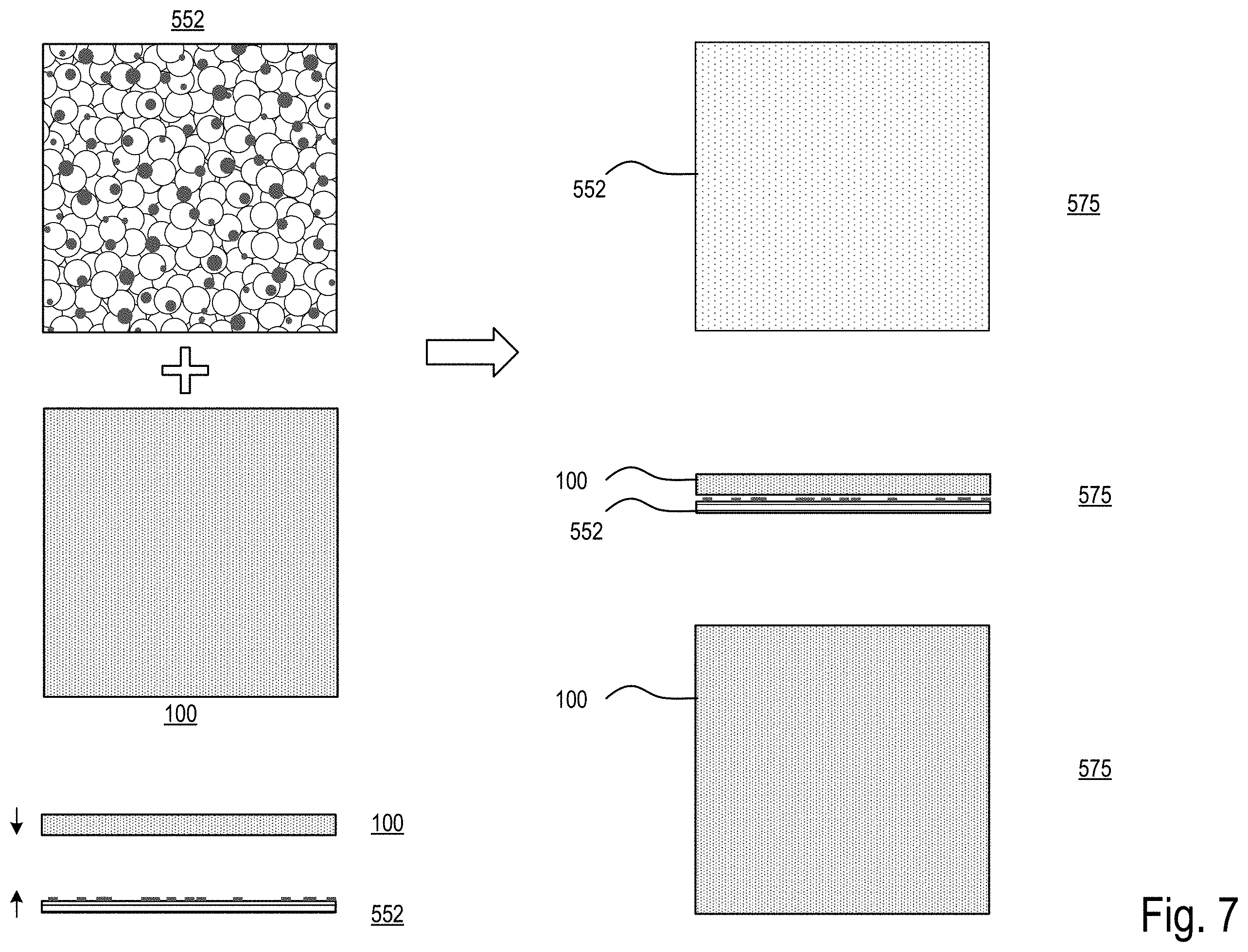 Patent US11787228 Figure 8 – Fabric printing method for producing sparkling fabric
