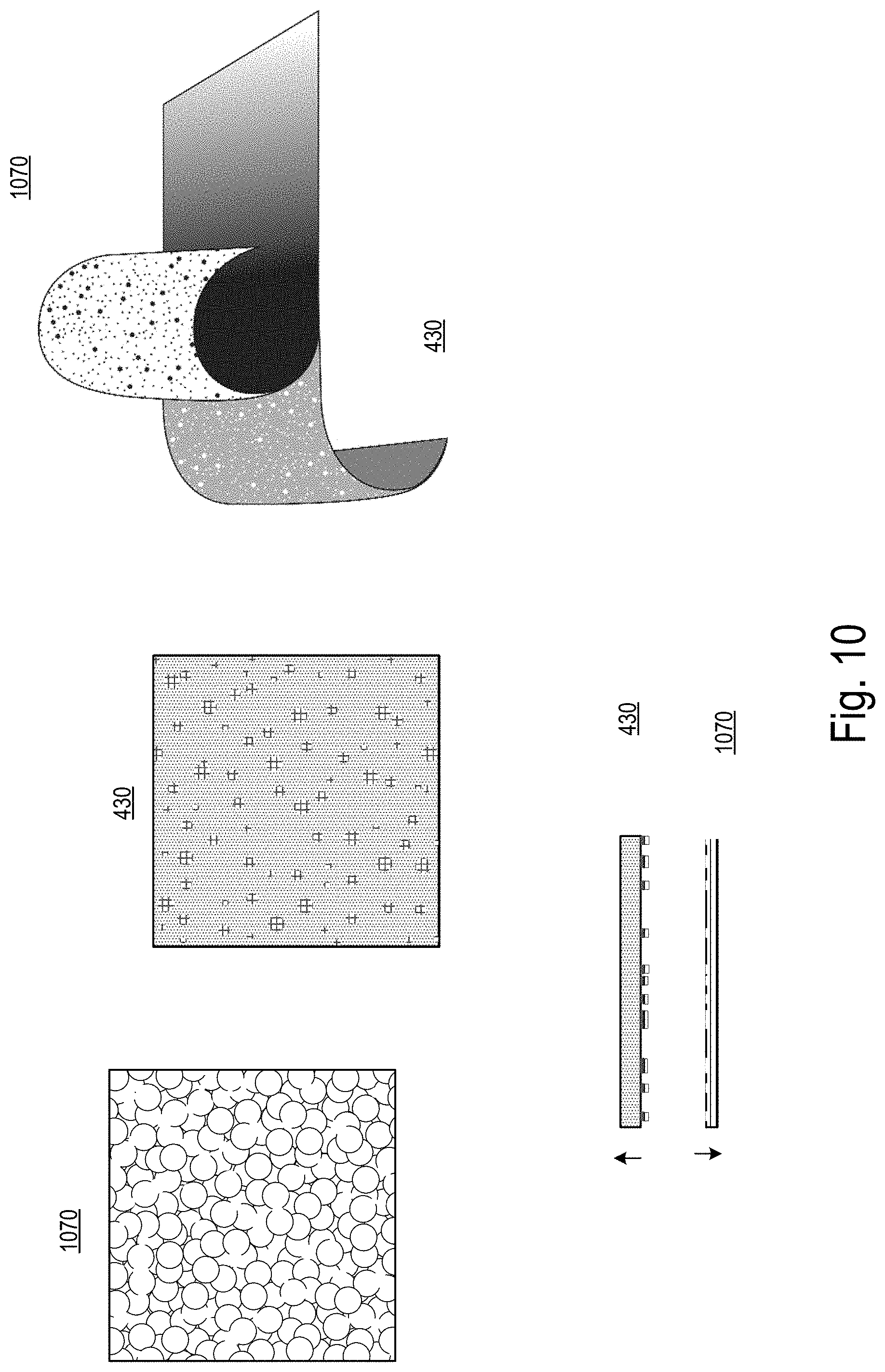 Patent US11787228 Figure 11 – Fabric printing method for producing sparkling fabric