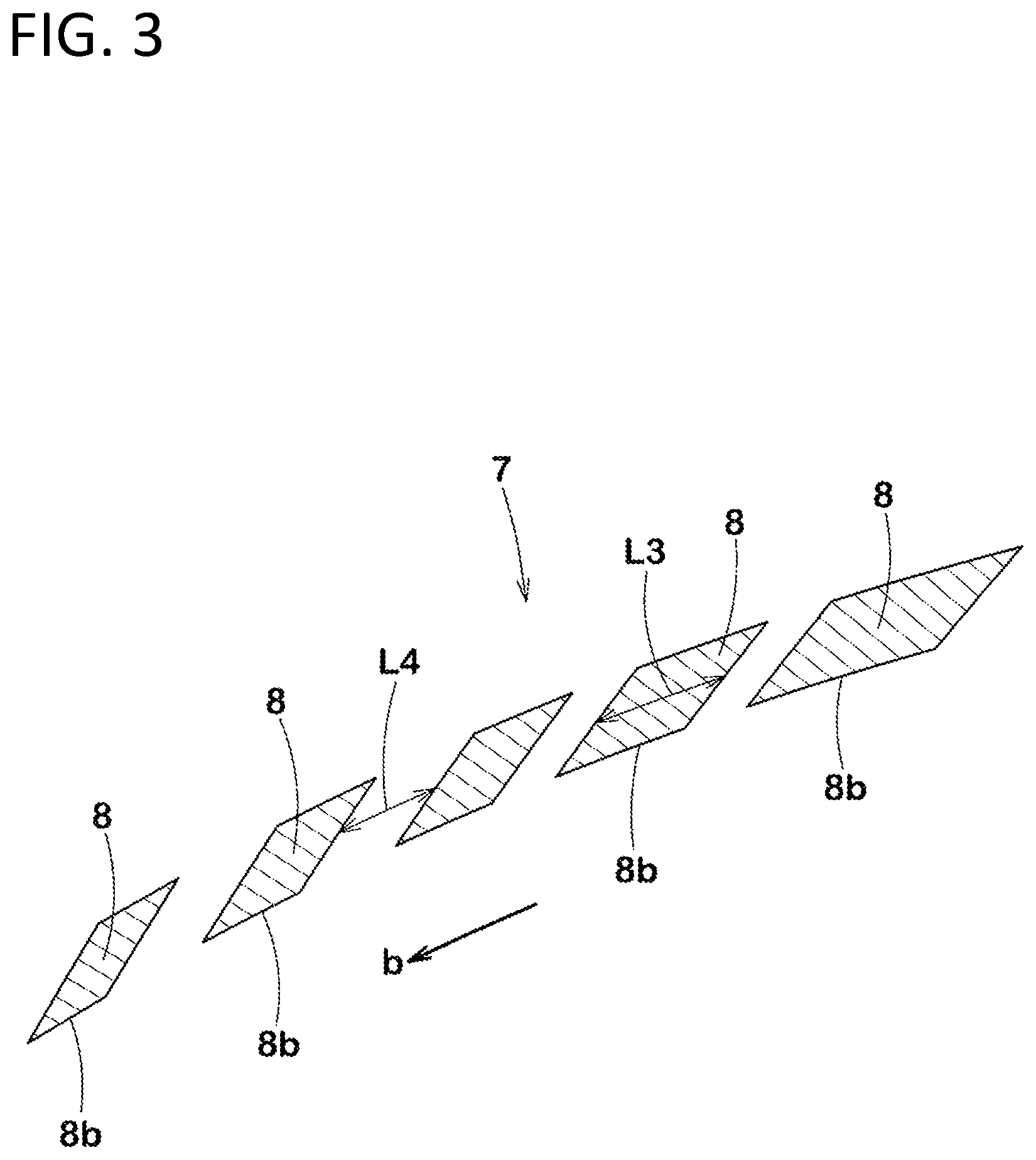 Patent US11787237 Figure 3 – Pneumatic tire