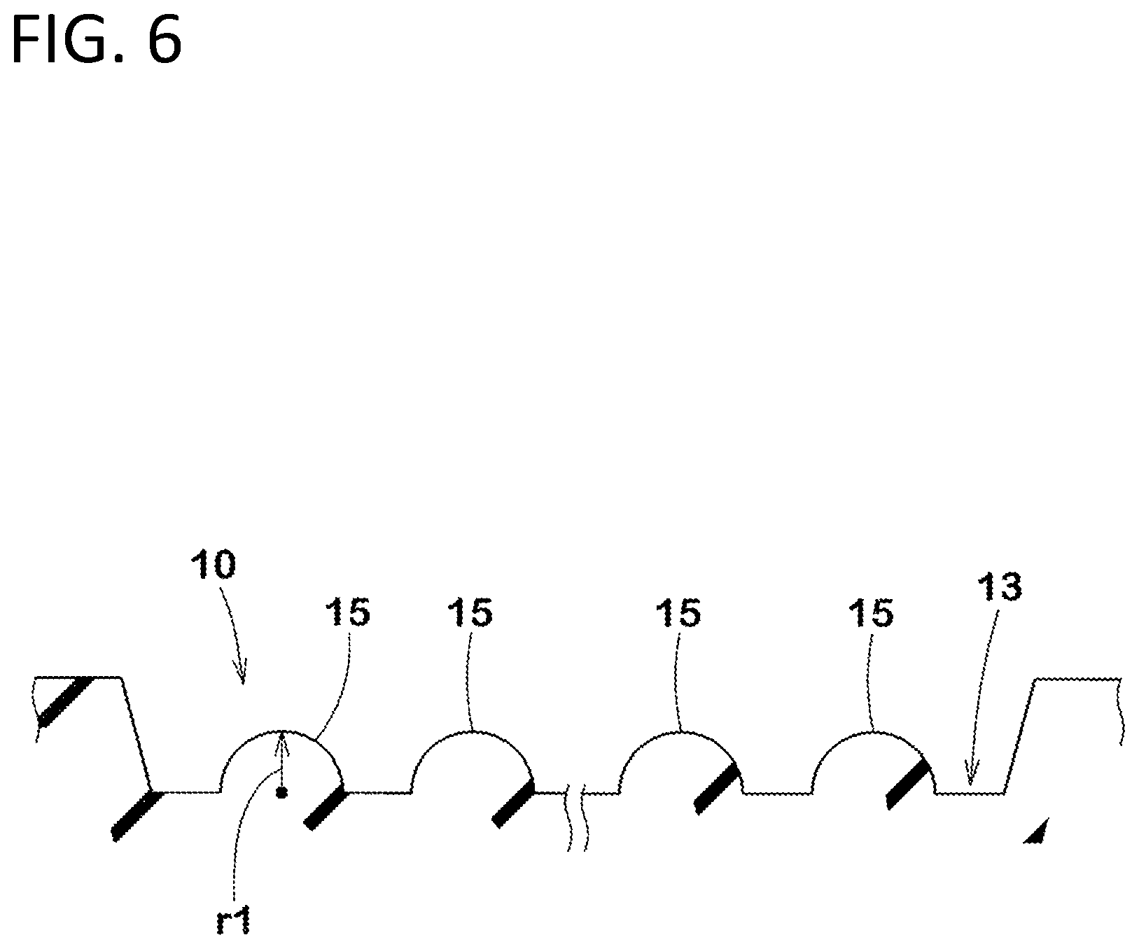 Patent US11787237 Figure 6 – Pneumatic tire