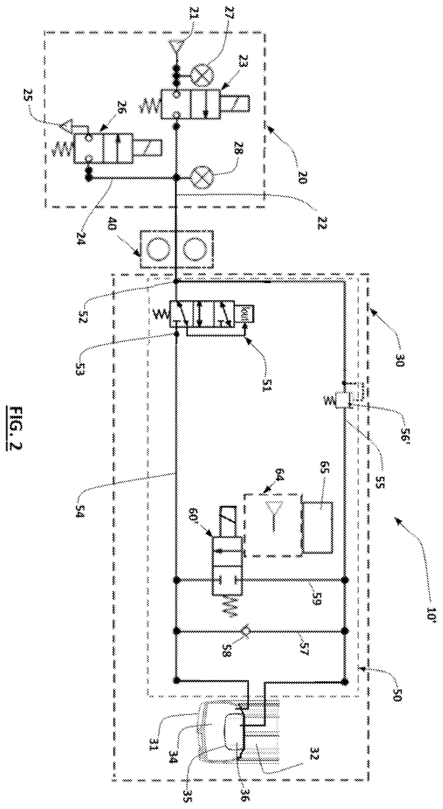 Patent US11787239 Figure 2 – Inflation/deflation system