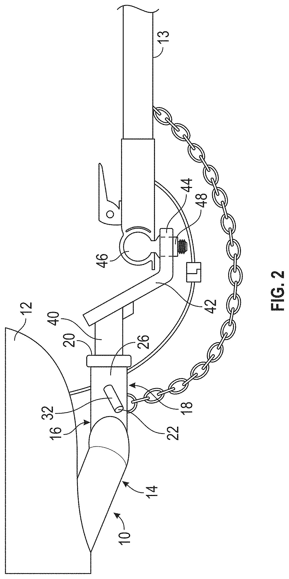 Patent US11787249 Figure 2 – Trailer hitch