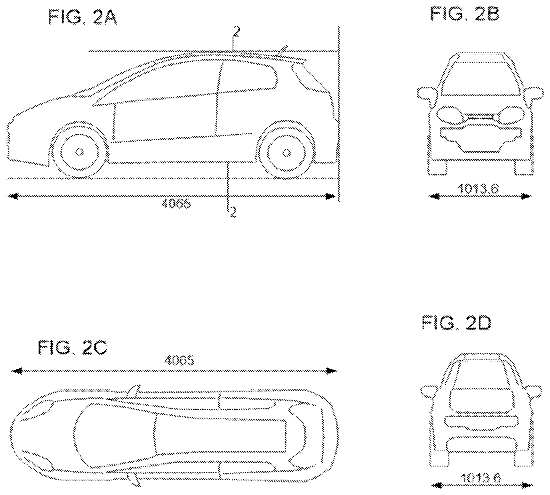 Patent US11787250 Figure 2 – Narrow vehicles and jet aircraft vehicles