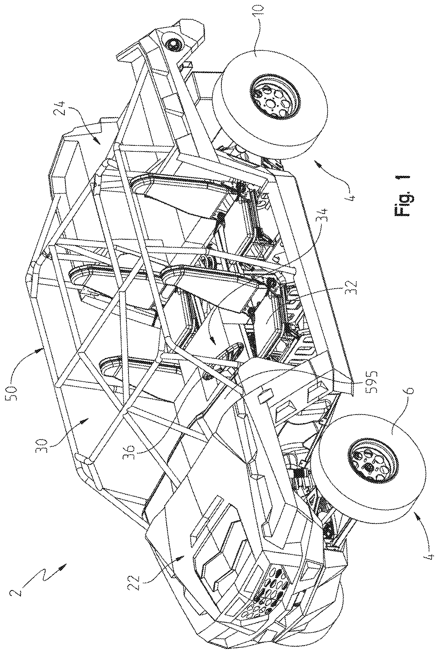Patent US11787251 Figure 1 – Vehicle