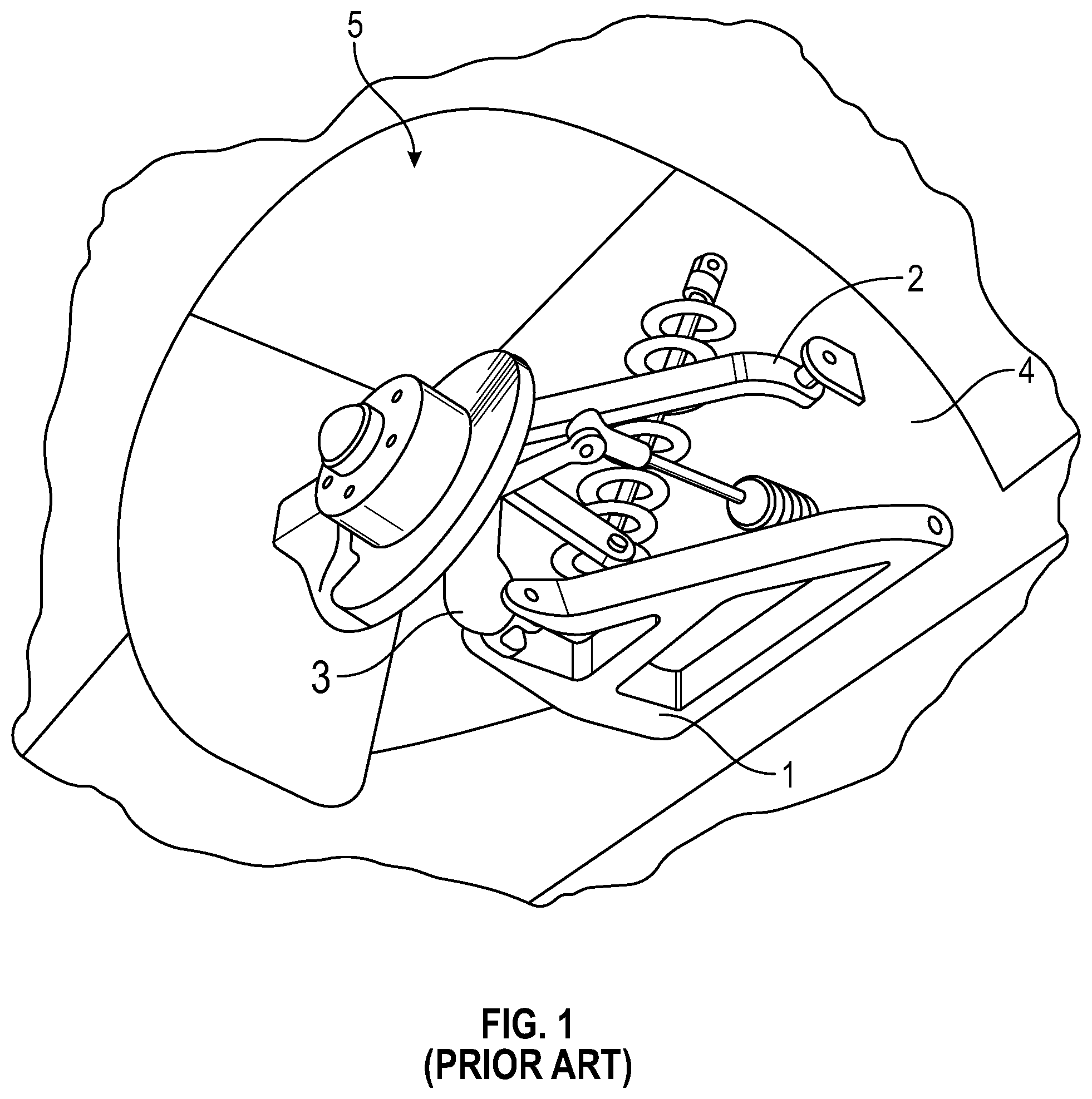 Patent US11787252 — Weldless vehicular suspension control arm — Figure 1