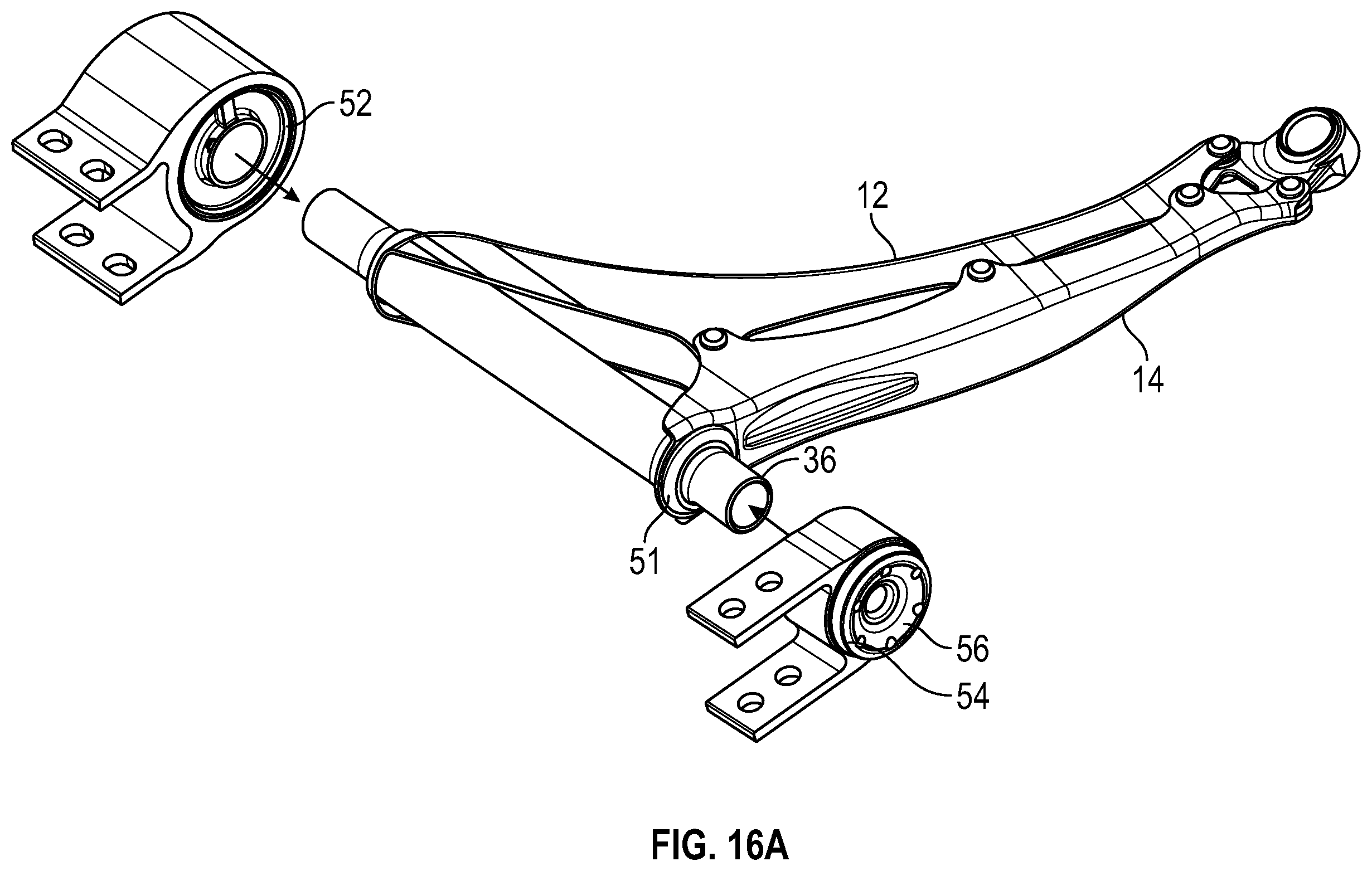Patent US11787252 Figure 19 – Weldless vehicular suspension control arm