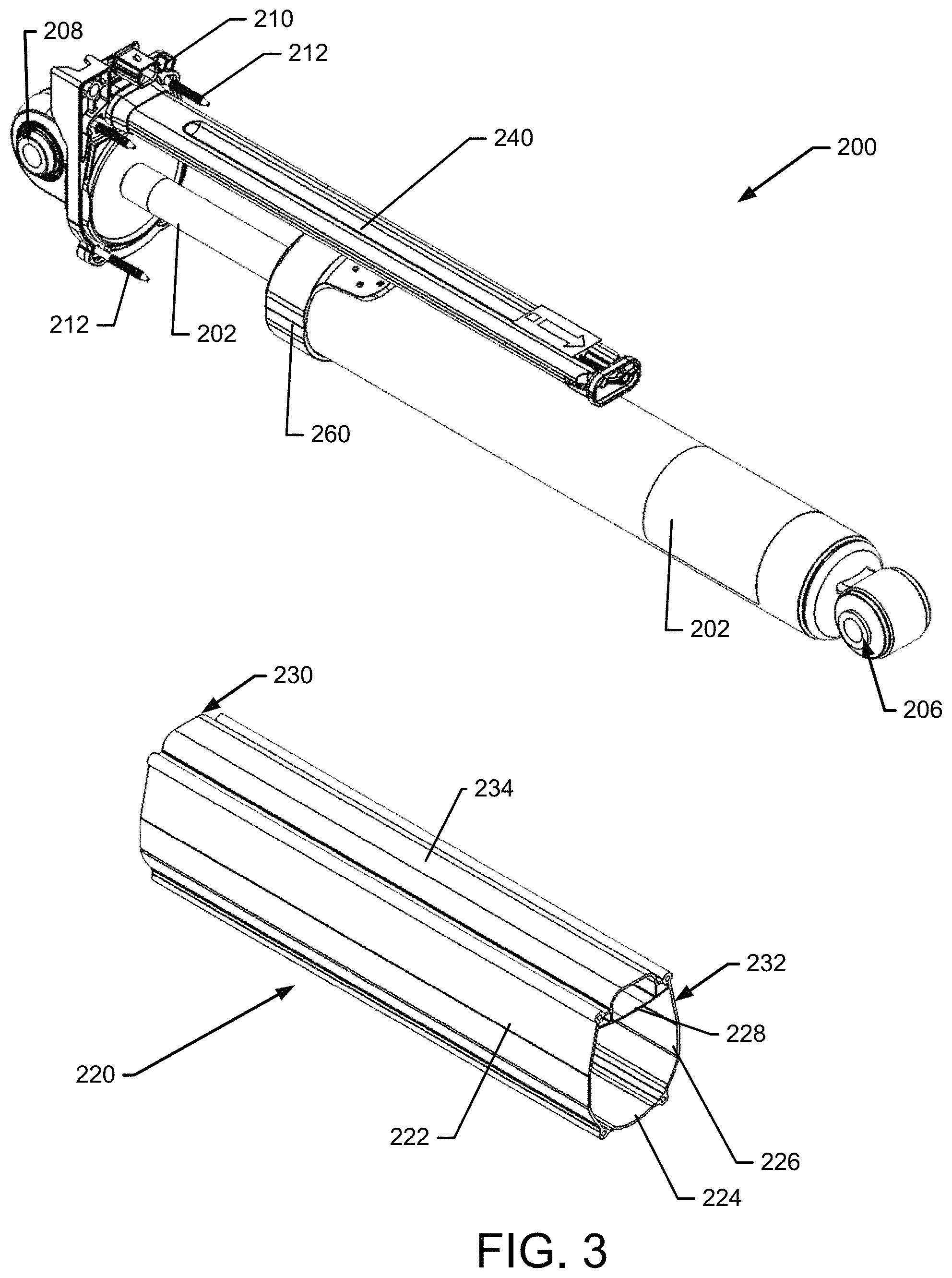 Patent US11787254 Figure 3 – Integrated shock and suspension height sensor