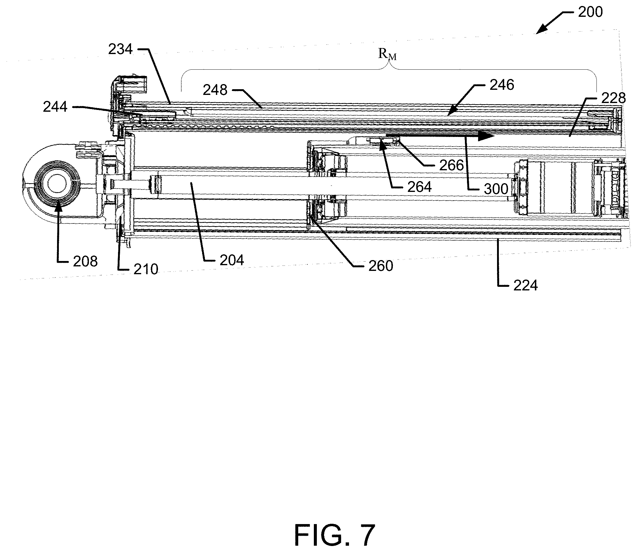 Patent US11787254 Figure 6 – Integrated shock and suspension height sensor