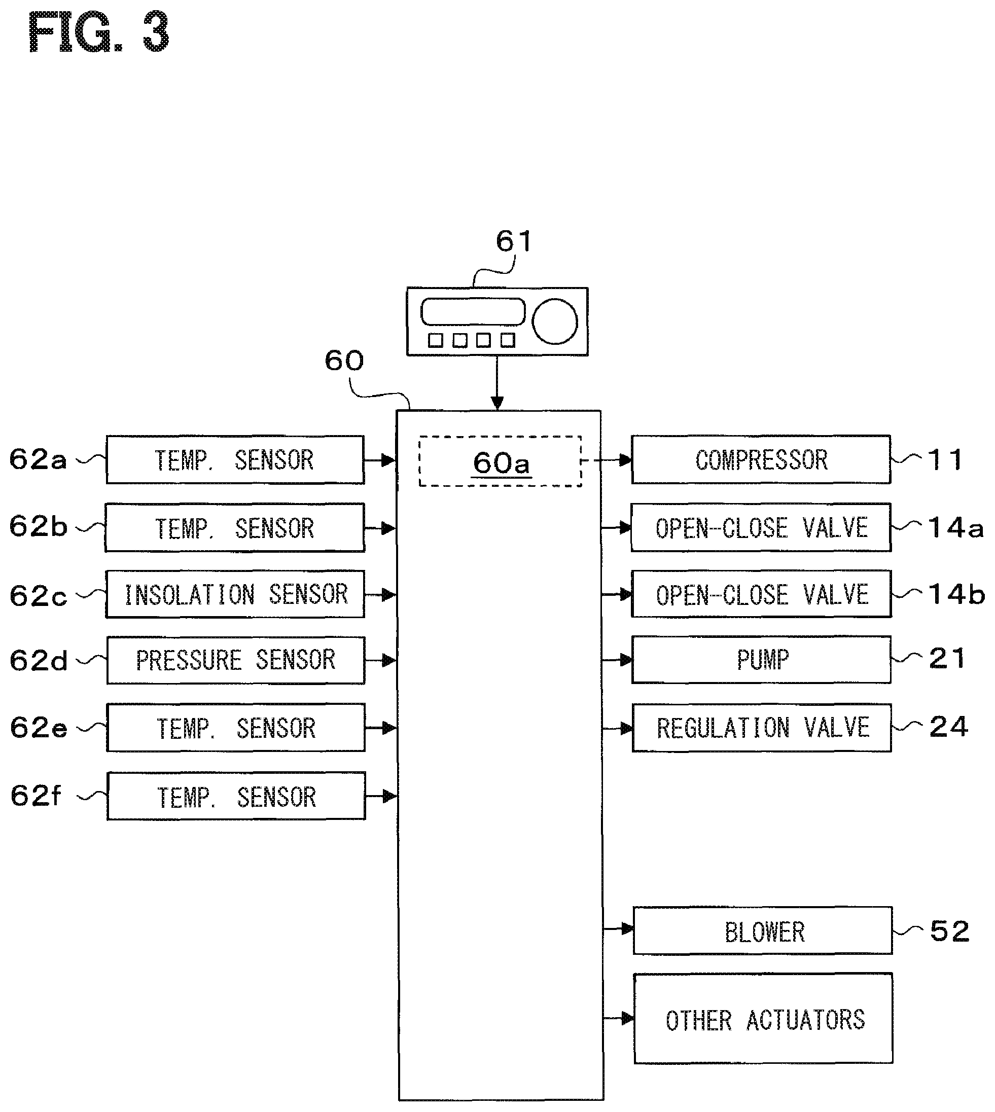 Patent US11787258 Figure 3 – Refrigeration cycle device