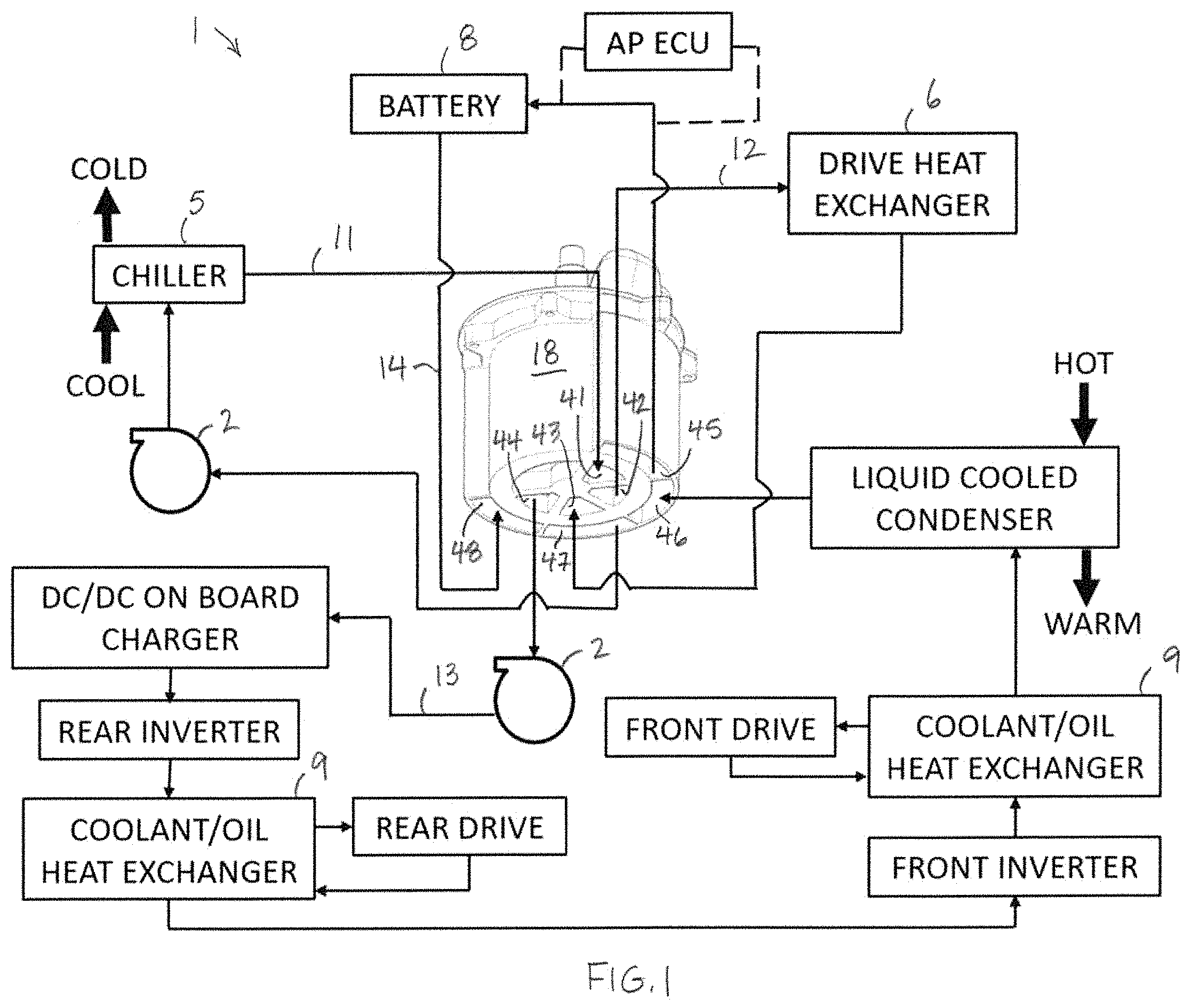 Patent US11787261 Figure 1 – Multi-port rotary valve