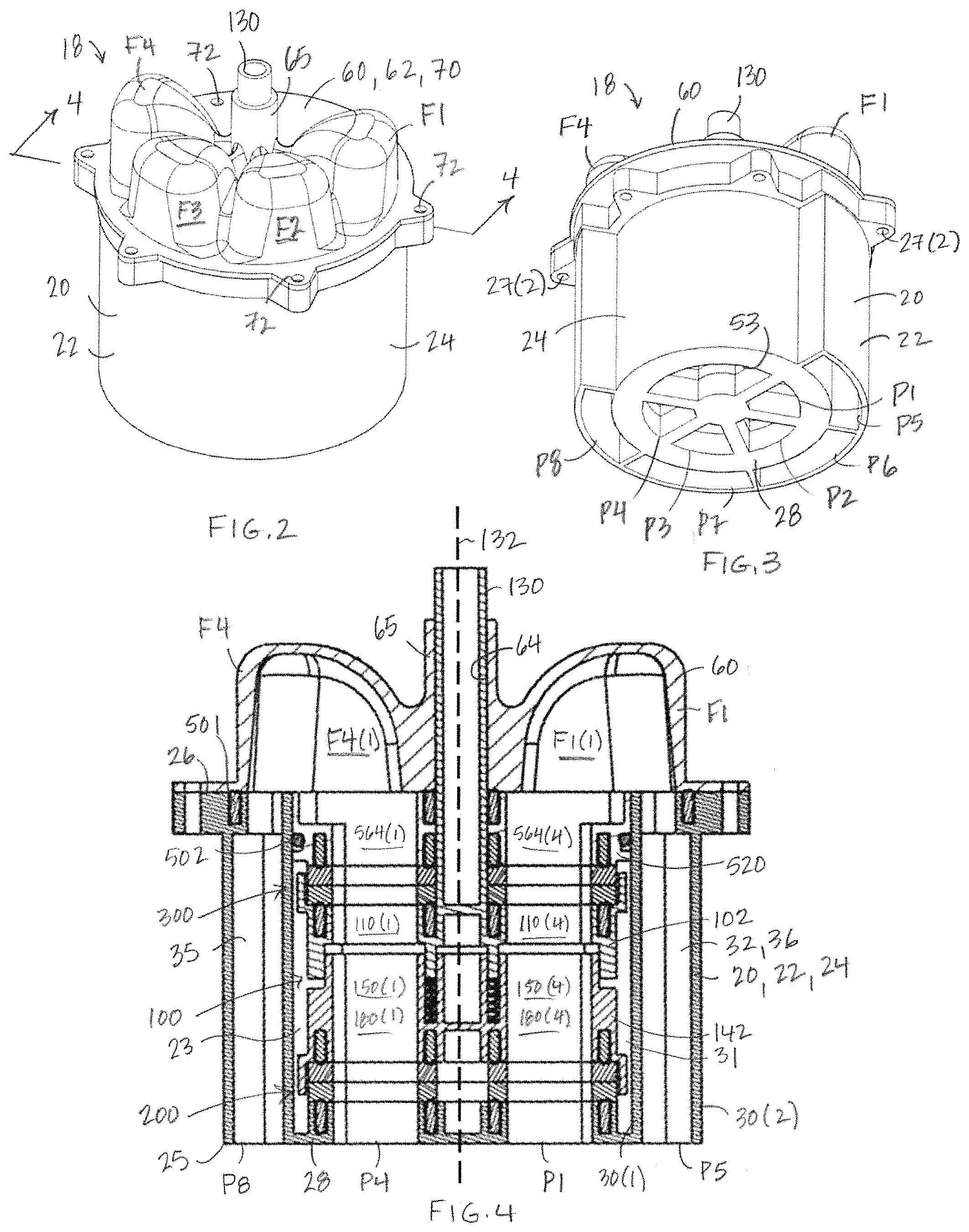 Patent US11787261 Figure 2 – Multi-port rotary valve