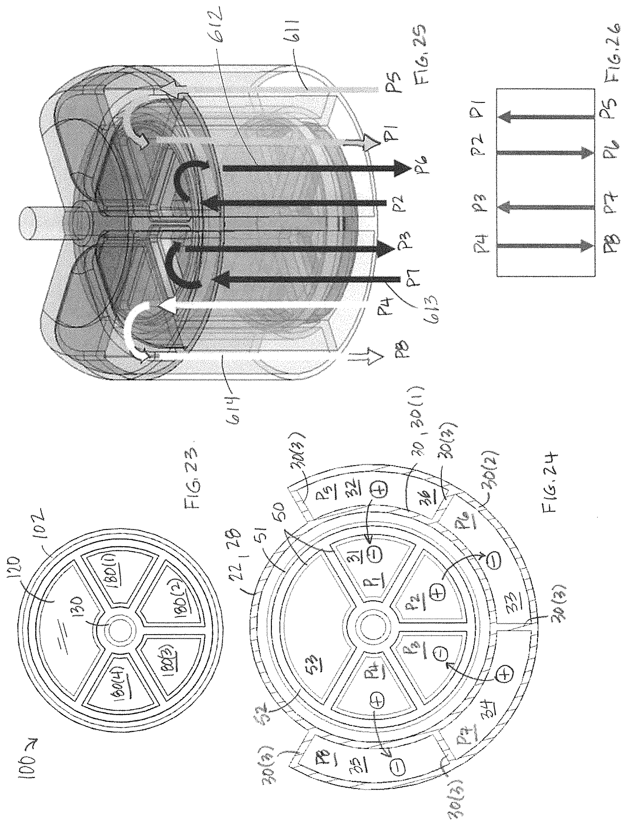 Patent US11787261 Figure 12 – Multi-port rotary valve