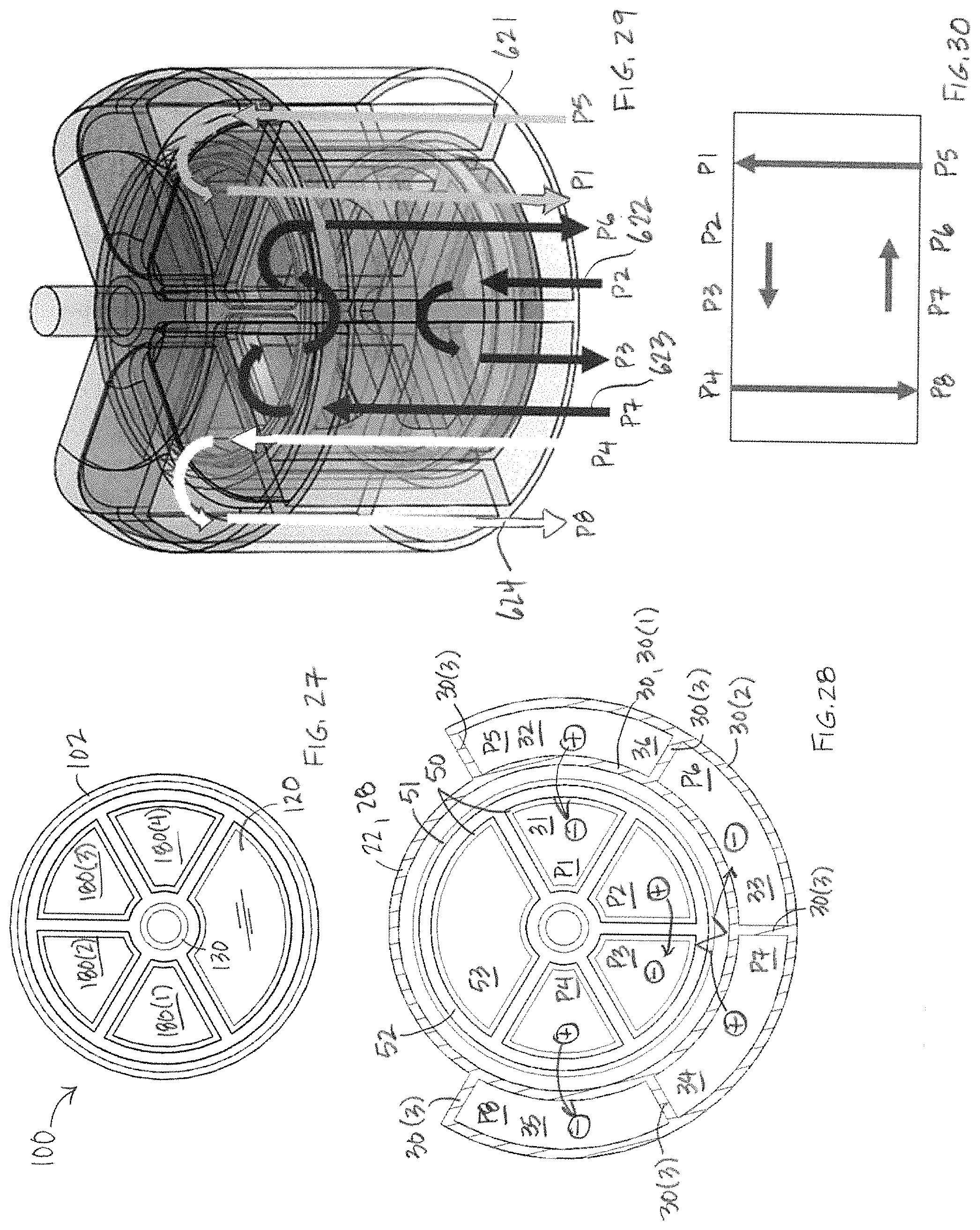 Patent US11787261 Figure 13 – Multi-port rotary valve