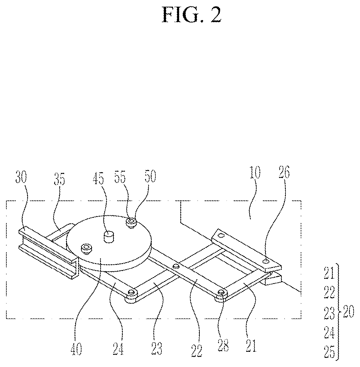 Patent US11787271 Figure 2 – Sliding door device for vehicle