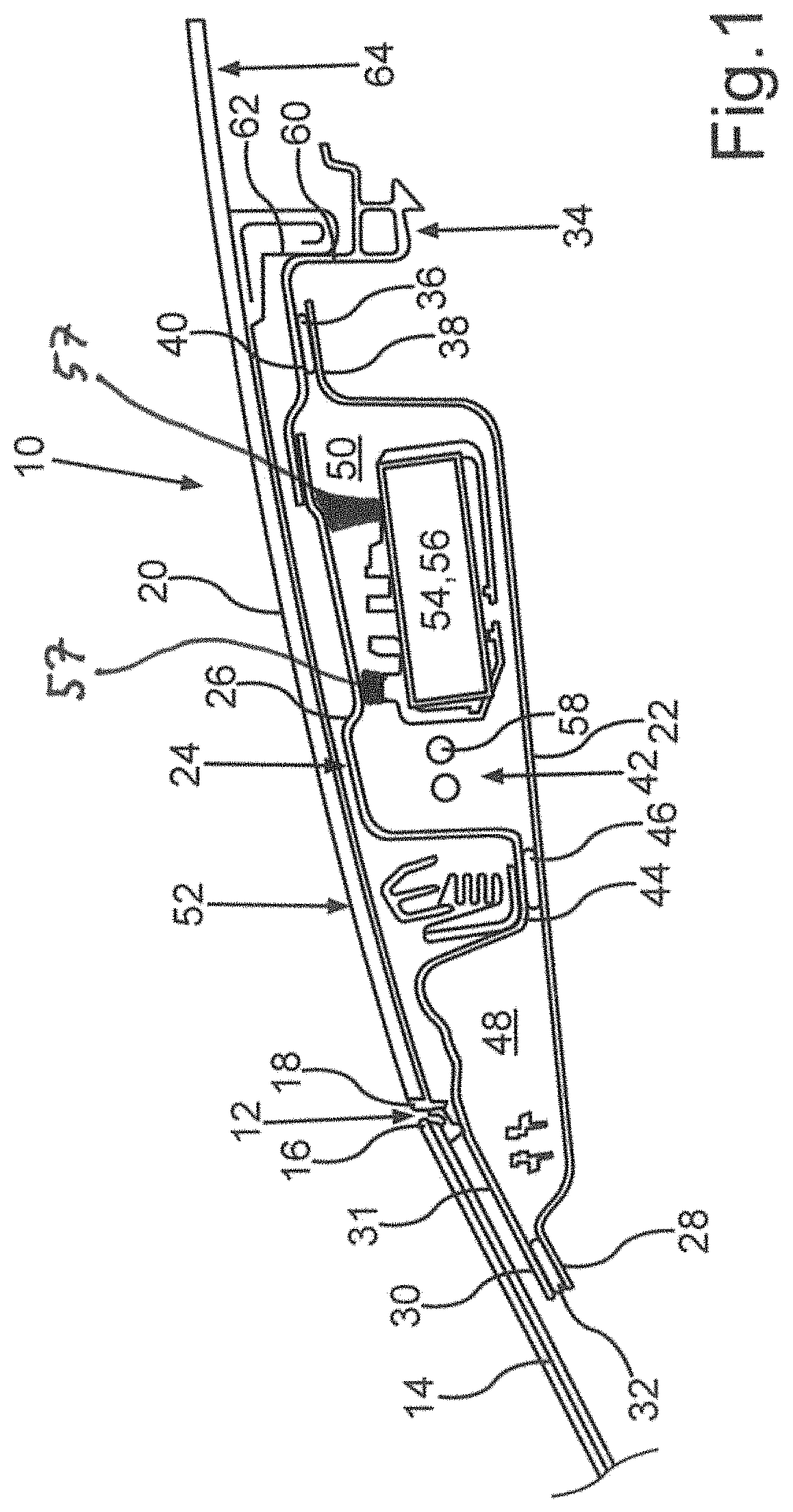 Patent US11787273 Figure 1 – Roof module for a vehicle roof of a passenger vehicle