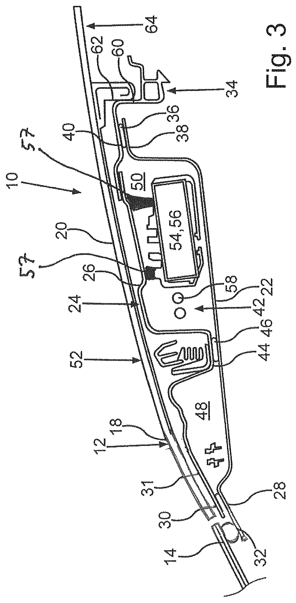 Patent US11787273 Figure 3 – Roof module for a vehicle roof of a passenger vehicle