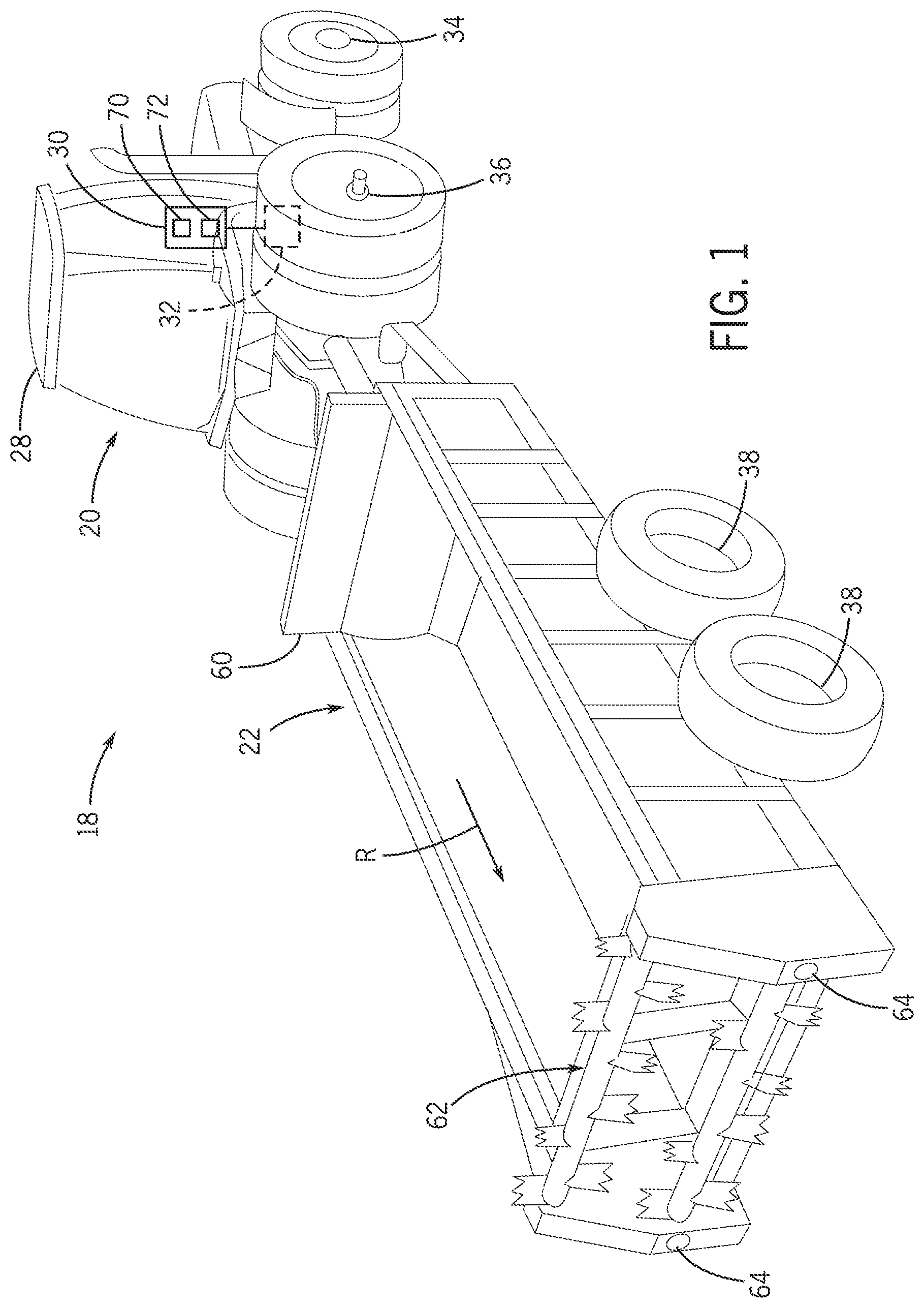 Patent US11787275 Figure 1 – Electric drive with hydraulic mounting interface
