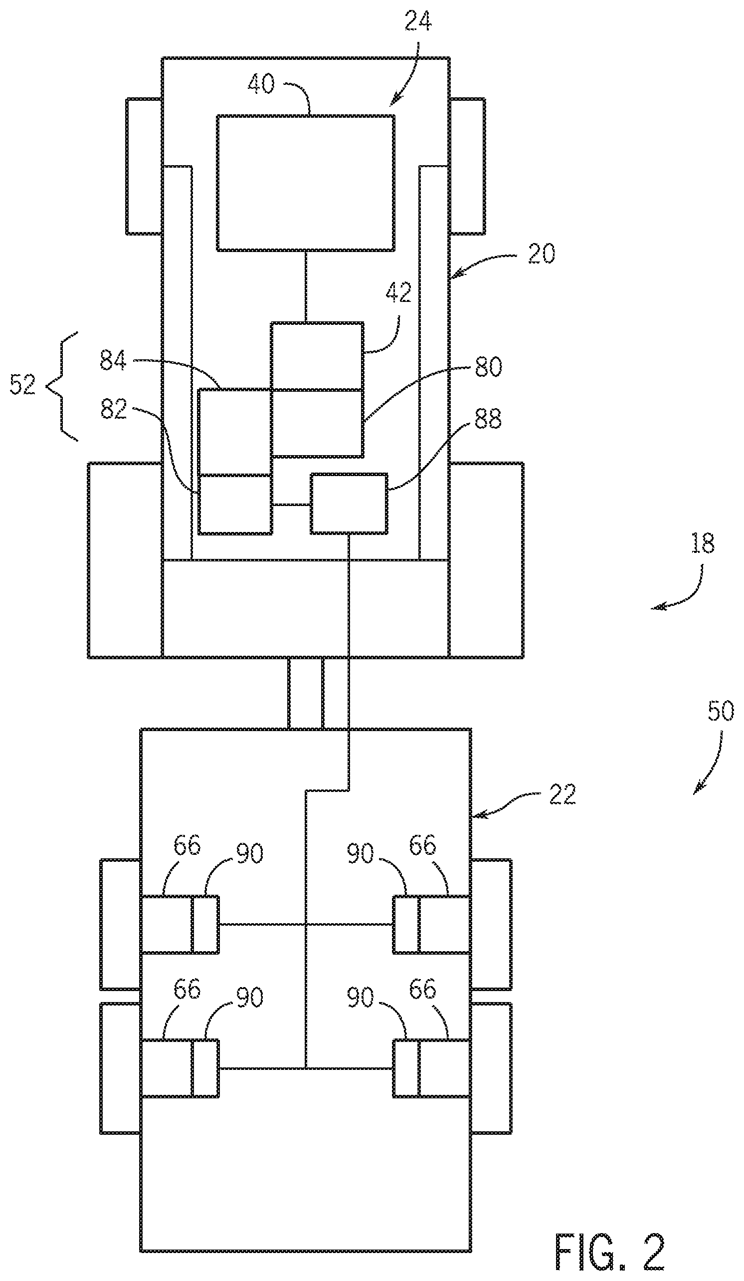 Patent US11787275 Figure 2 – Electric drive with hydraulic mounting interface