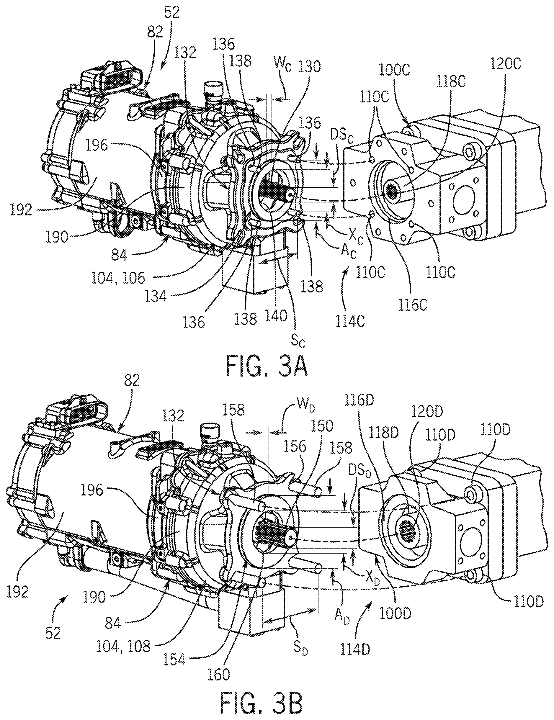 Patent US11787275 Figure 3 – Electric drive with hydraulic mounting interface