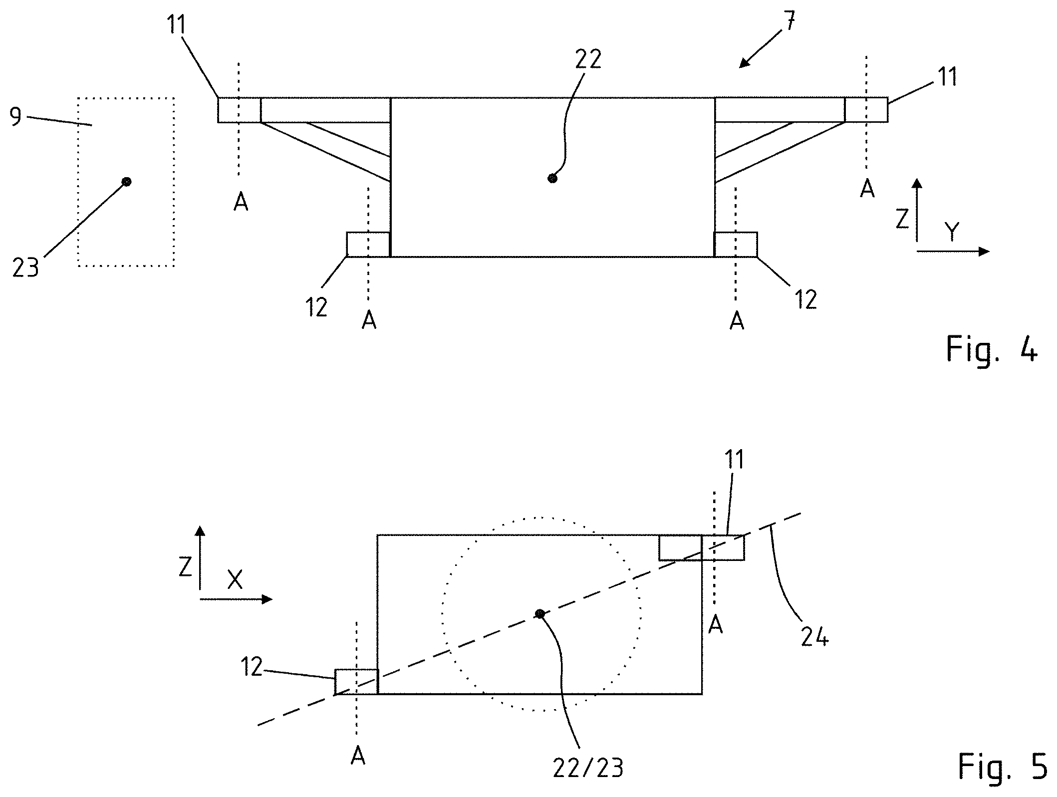 Patent US11787276 Figure 2 – Electric vehicle with axle modules