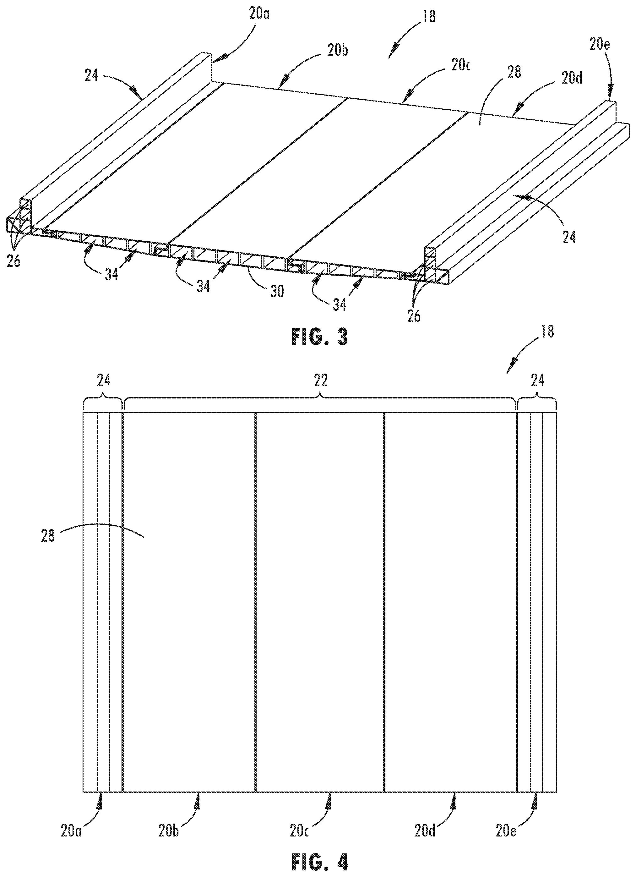 Patent US11787278 Figure 2 – Battery tray floor assembly for electric vehicles