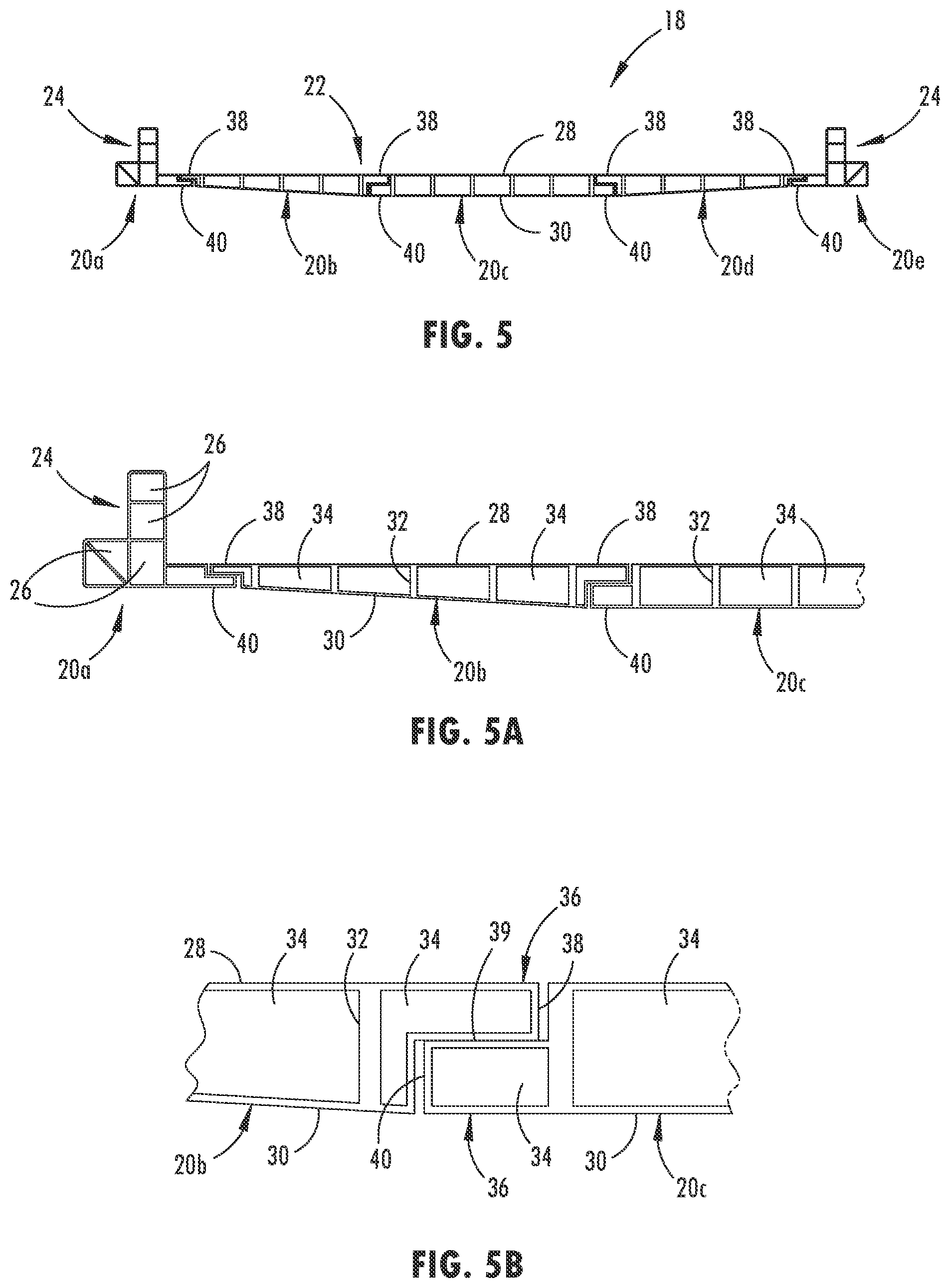 Patent US11787278 Figure 3 – Battery tray floor assembly for electric vehicles