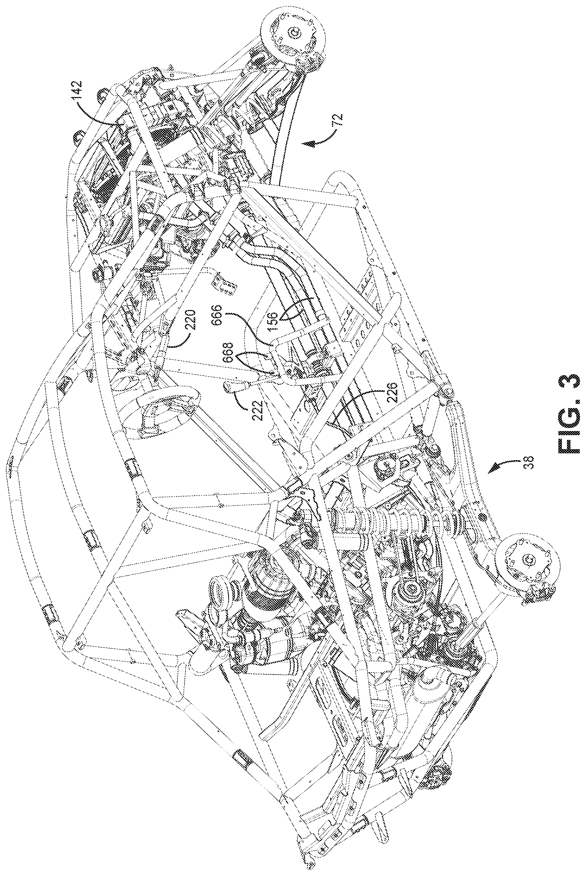 Patent US11787279 Figure 3 – Off-road recreational vehicle