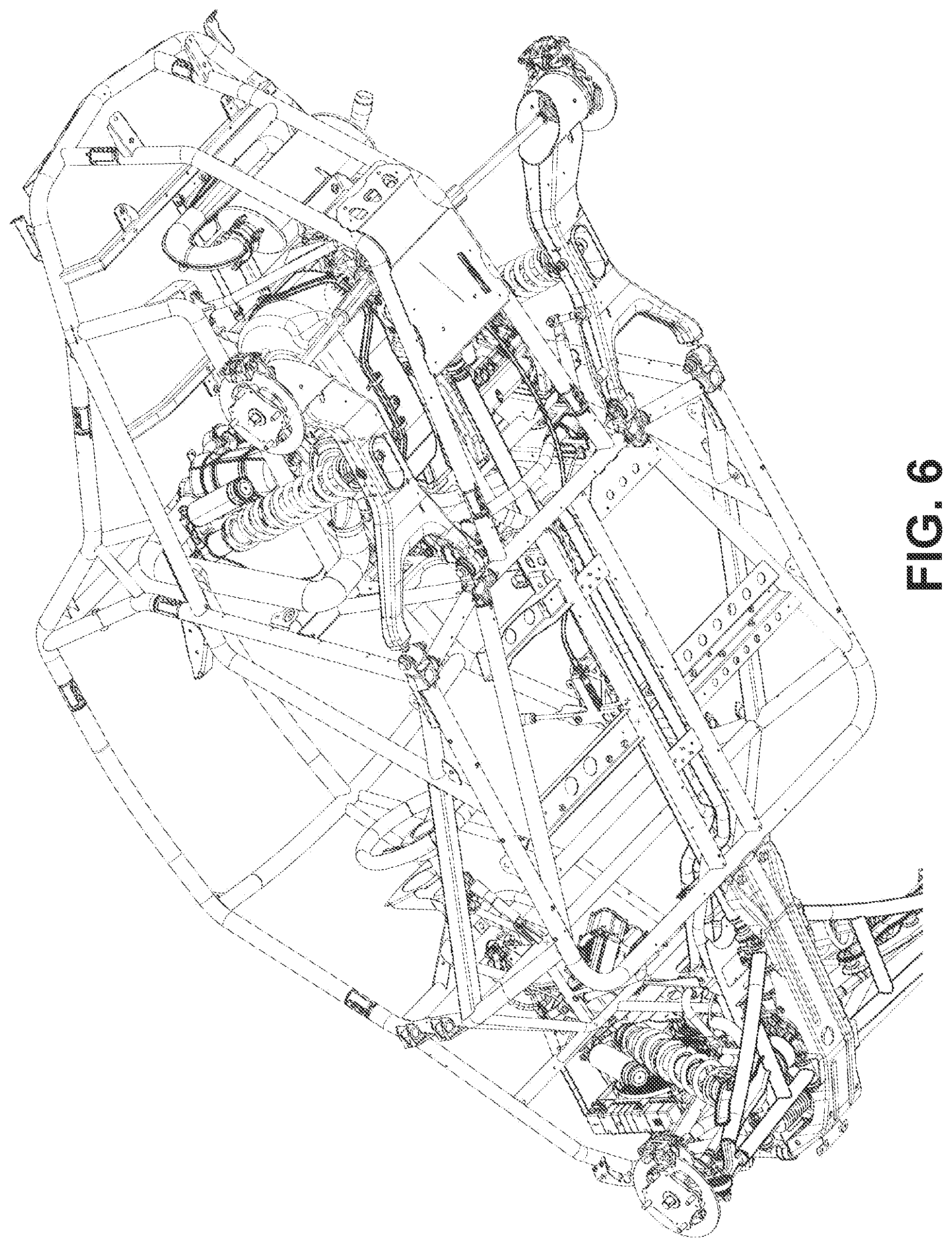 Patent US11787279 Figure 6 – Off-road recreational vehicle