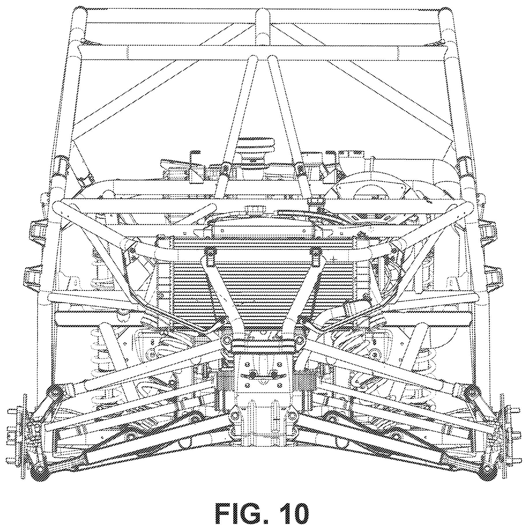 Patent US11787279 Figure 10 – Off-road recreational vehicle