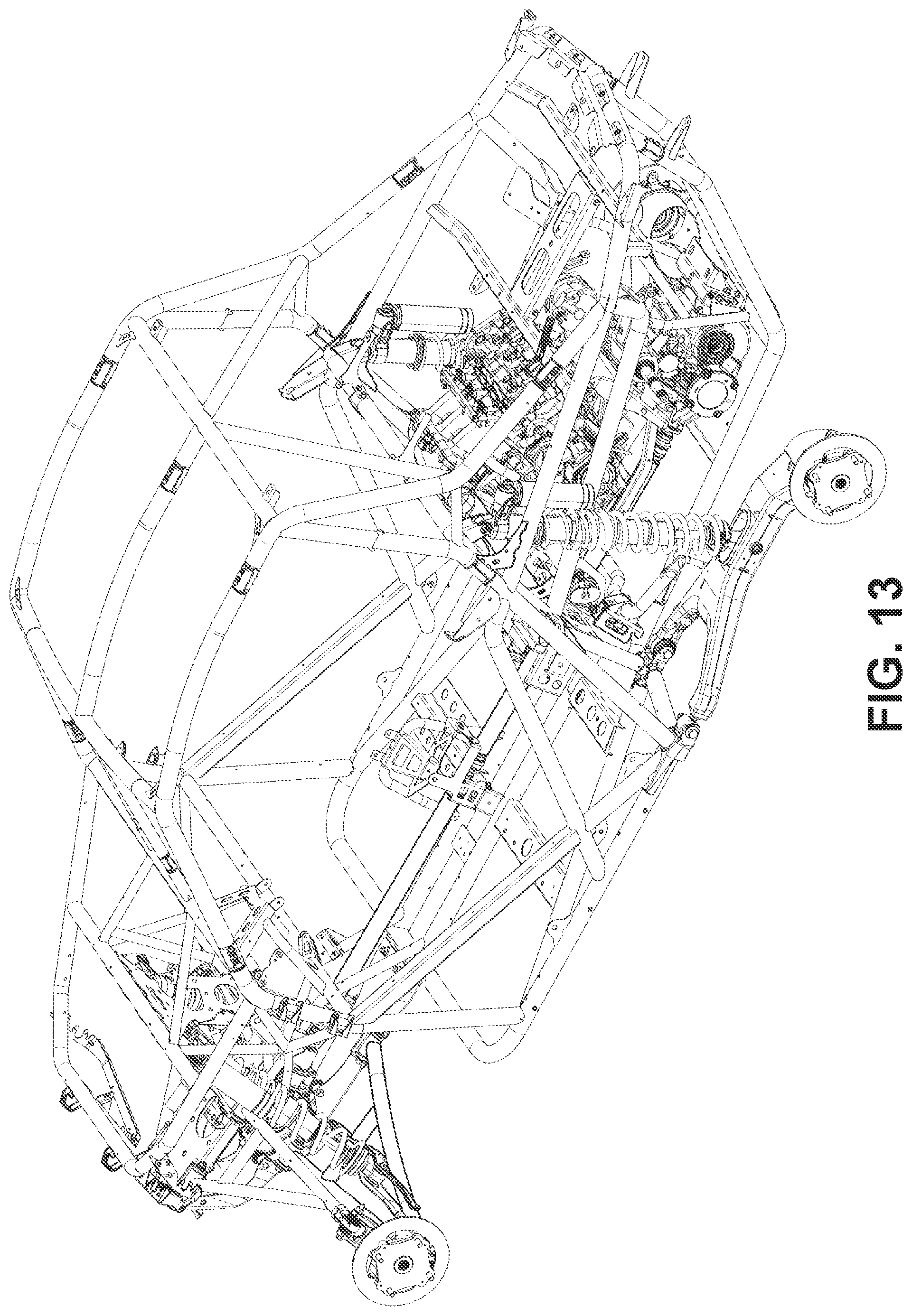 Patent US11787279 Figure 13 – Off-road recreational vehicle