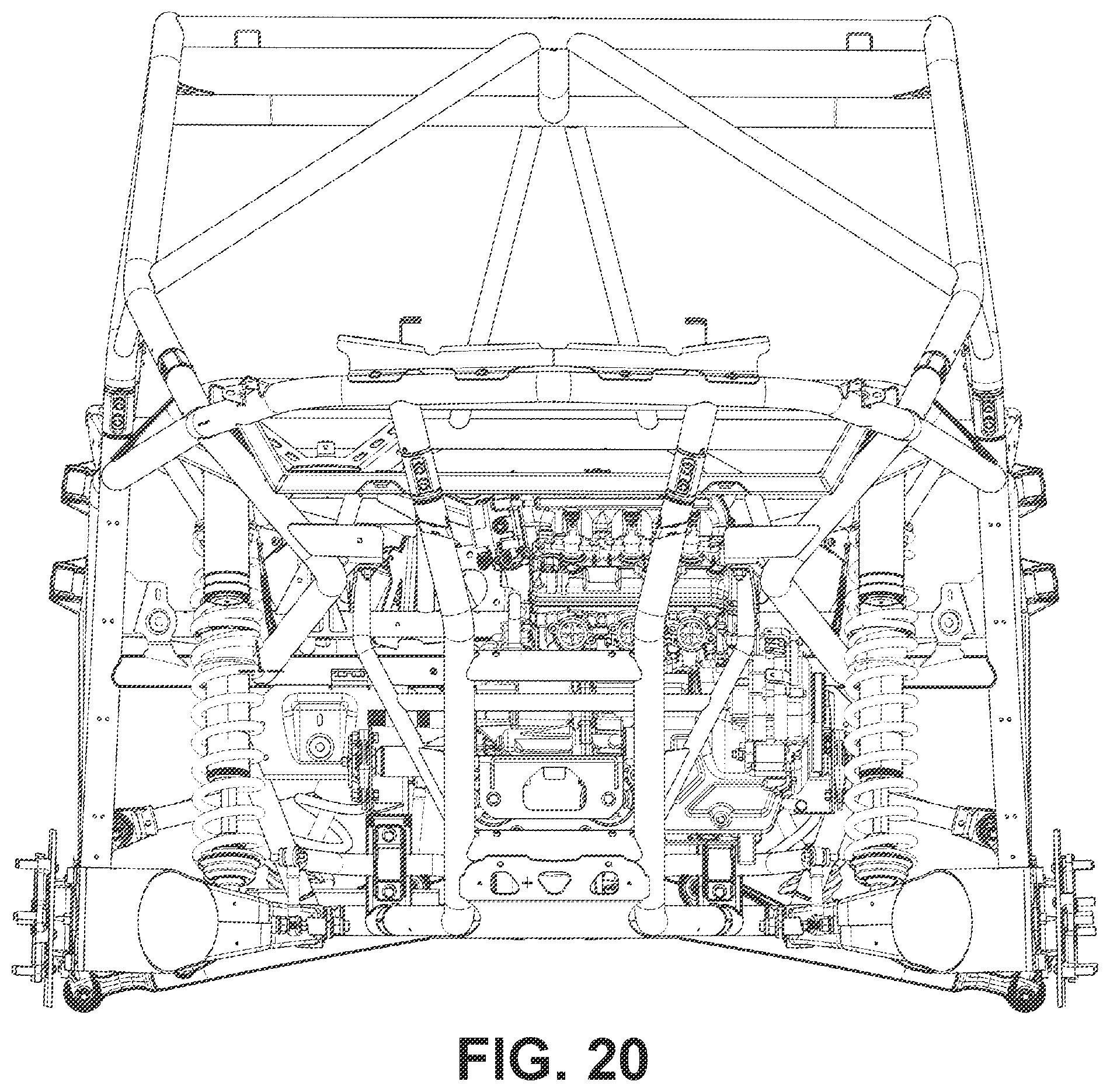 Patent US11787279 Figure 20 – Off-road recreational vehicle