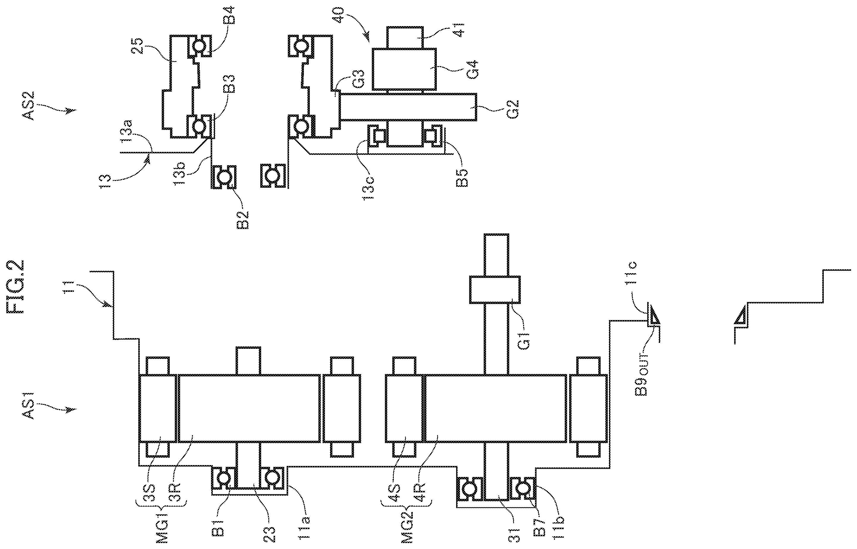 Patent US11787283 Figure 2 – Vehicle drive apparatus and vehicle drive apparatus manufacturing method