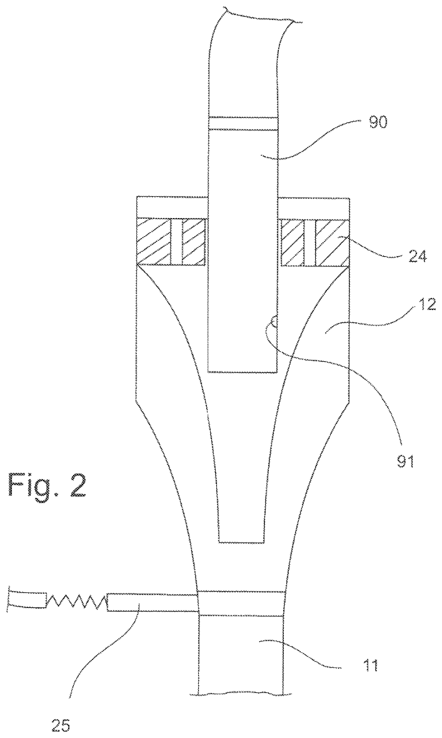 Patent US11787285 Figure 2 – Method for controlling a filling process of a motor vehicle tank and motor vehicle tank for carrying out the method