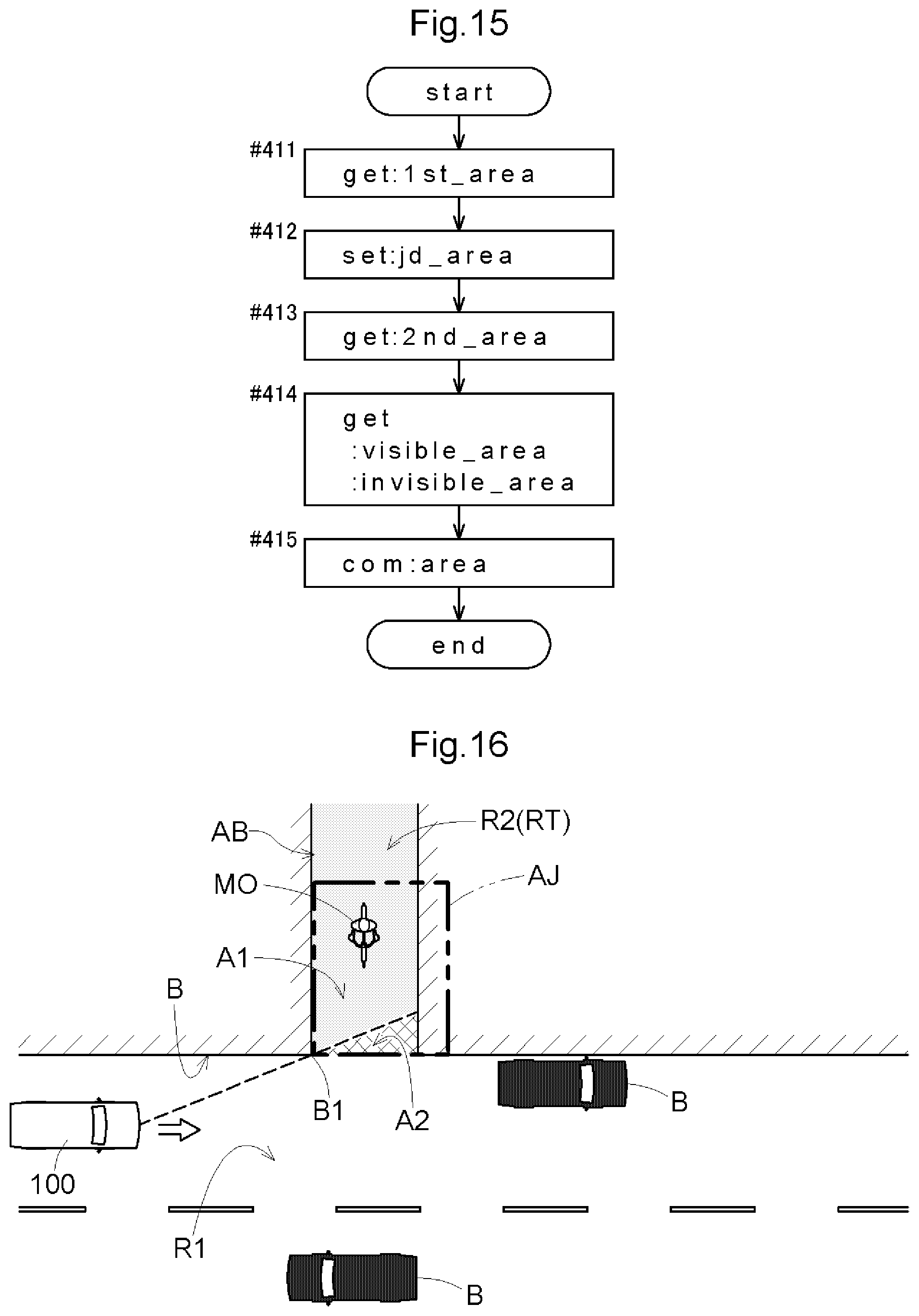 Patent US11787287 Figure 8 – Vehicle drive assist system, vehicle drive assist method, and vehicle drive assist program