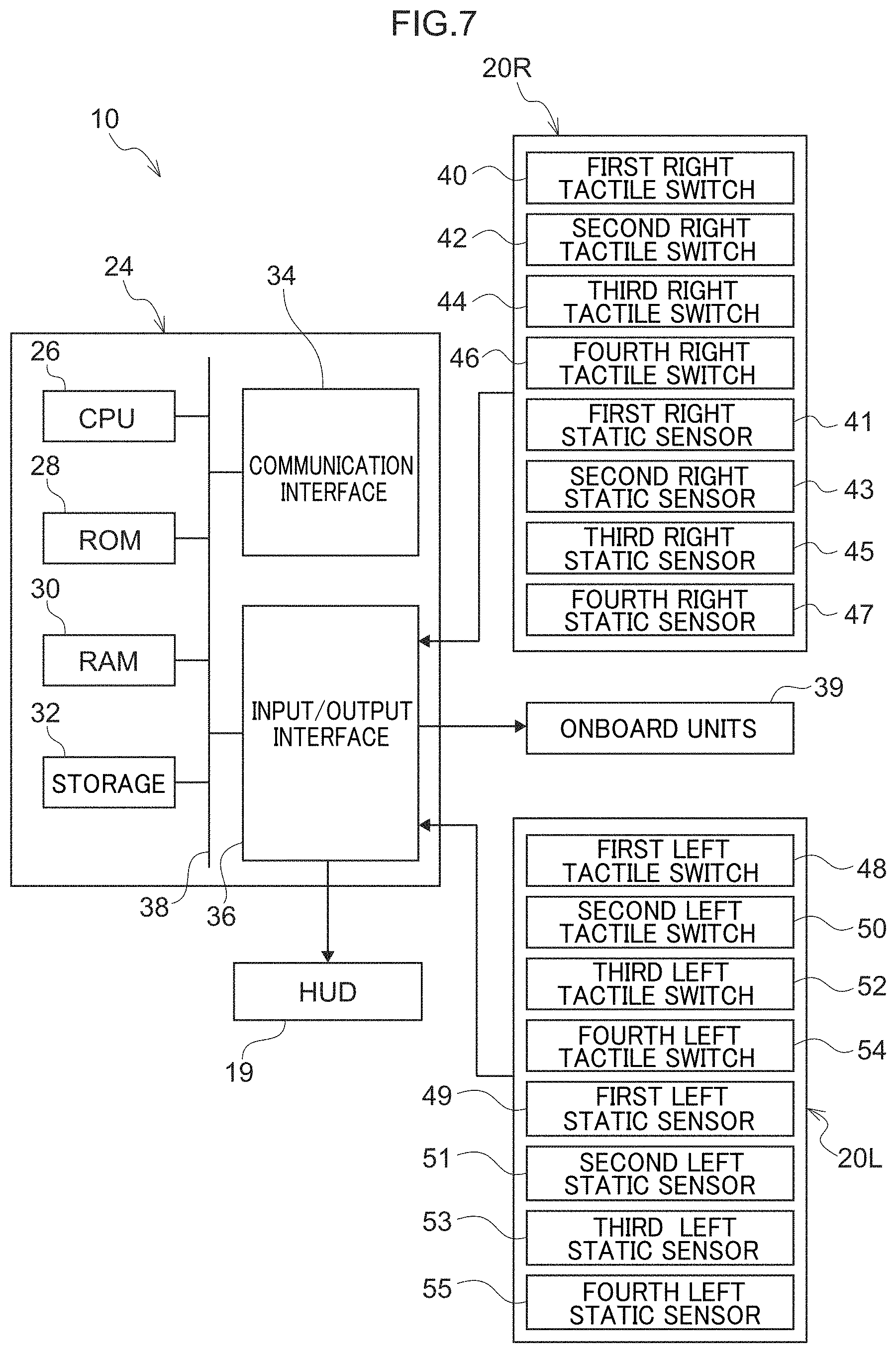 Patent US11787289 Figure 8 – Vehicle input device, vehicle input method, and non-transitory storage medium stored with vehicle input program