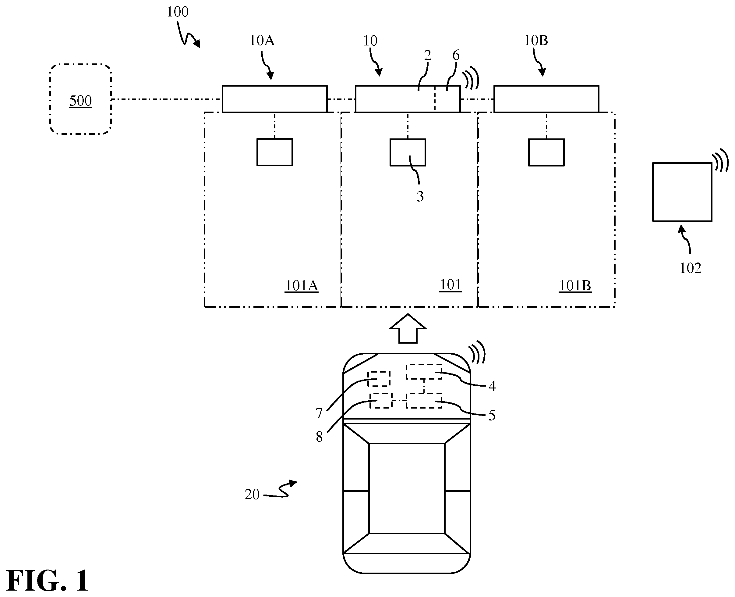 Patent US11787296 Figure 1 – Method for pairing electric vehicles and power terminals in a power station for electric vehicles