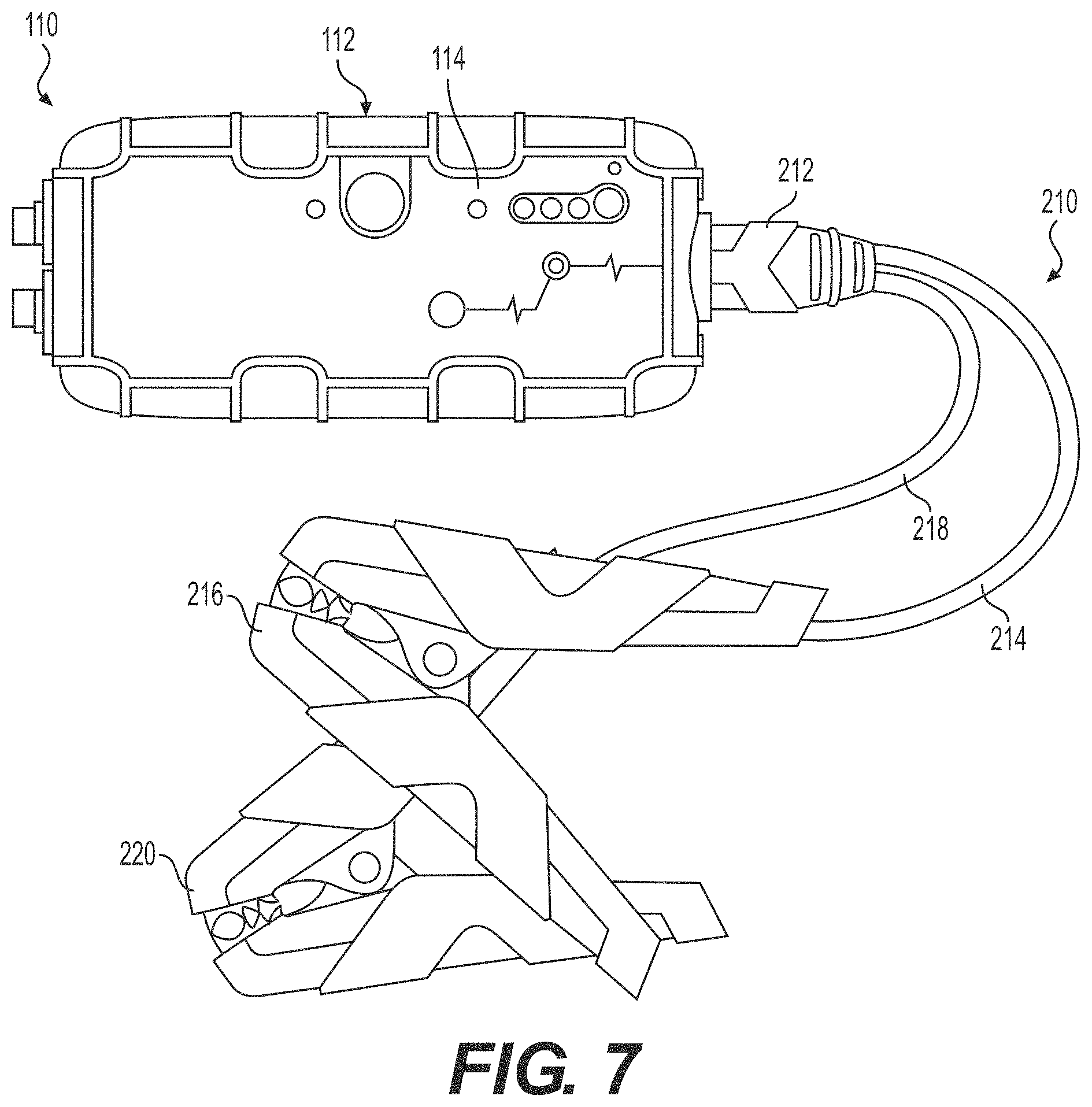 Patent US11787297 Figure 7 – Battery charging device for charging a deeply discharged battery, and battery charging system and method