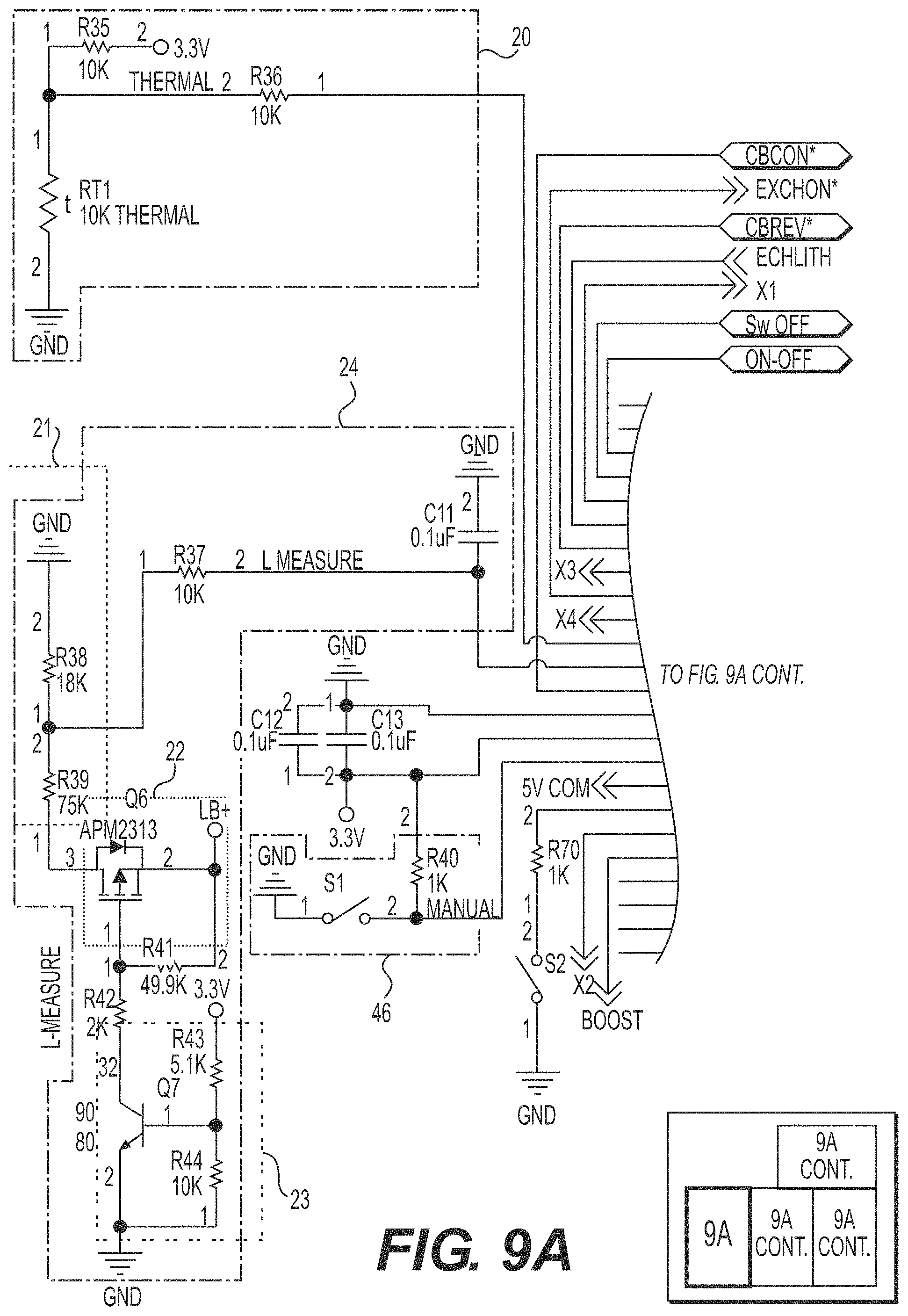 Patent US11787297 Figure 9 – Battery charging device for charging a deeply discharged battery, and battery charging system and method