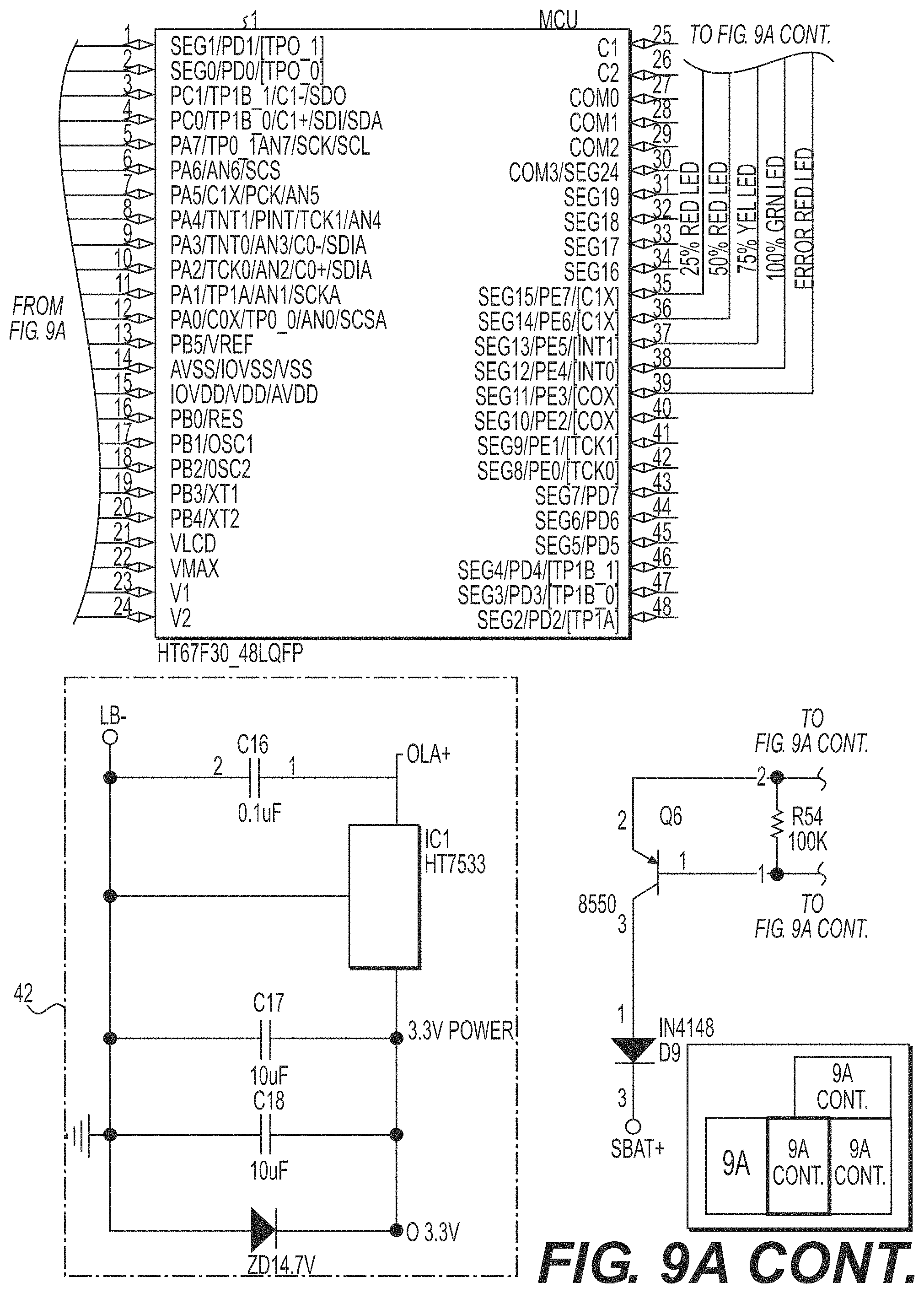 Patent US11787297 Figure 10 – Battery charging device for charging a deeply discharged battery, and battery charging system and method