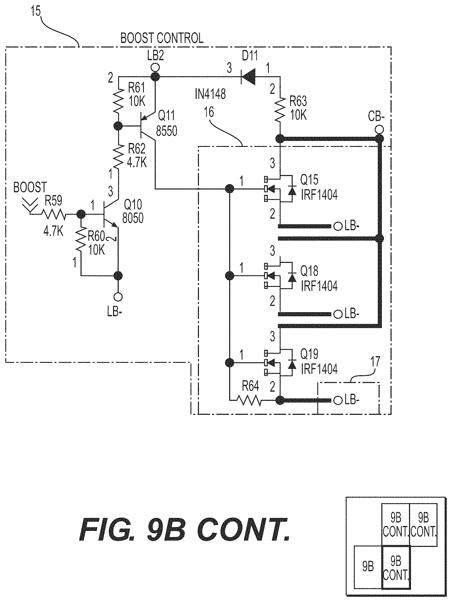 Patent US11787297 Figure 14 – Battery charging device for charging a deeply discharged battery, and battery charging system and method