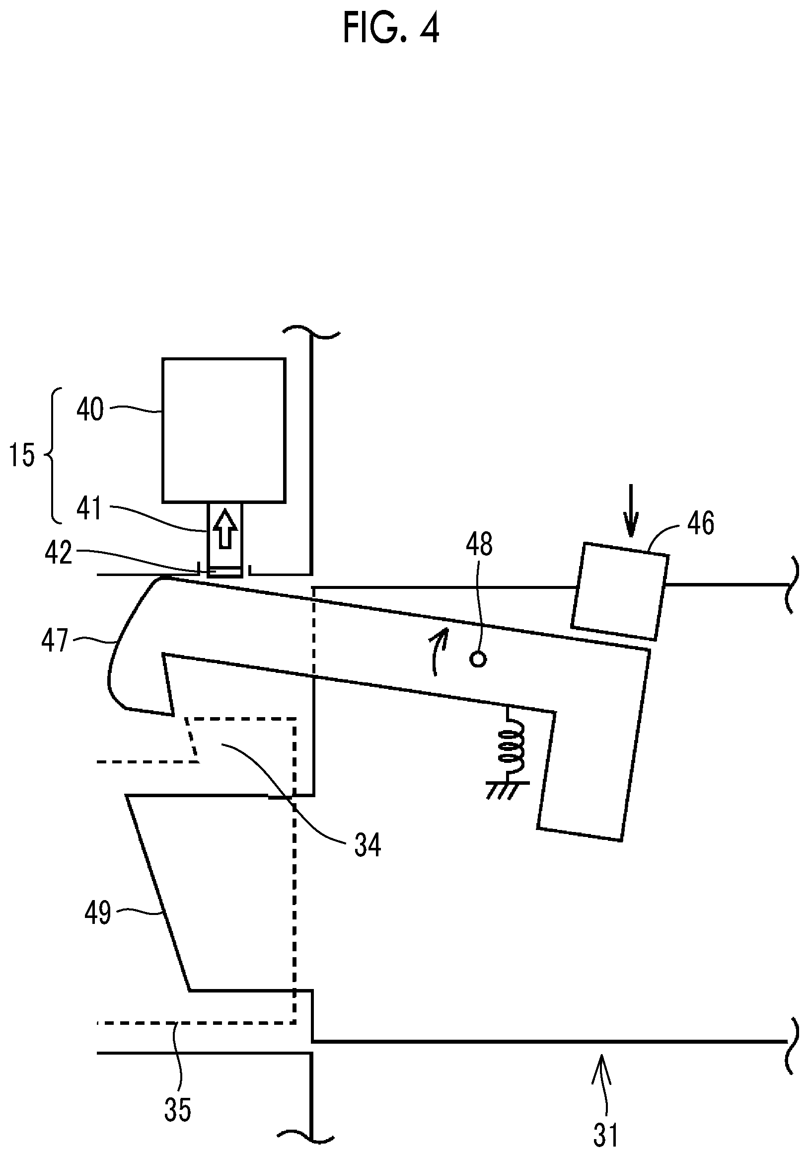 Patent US11787300 Figure 4 – Vehicle and charging system