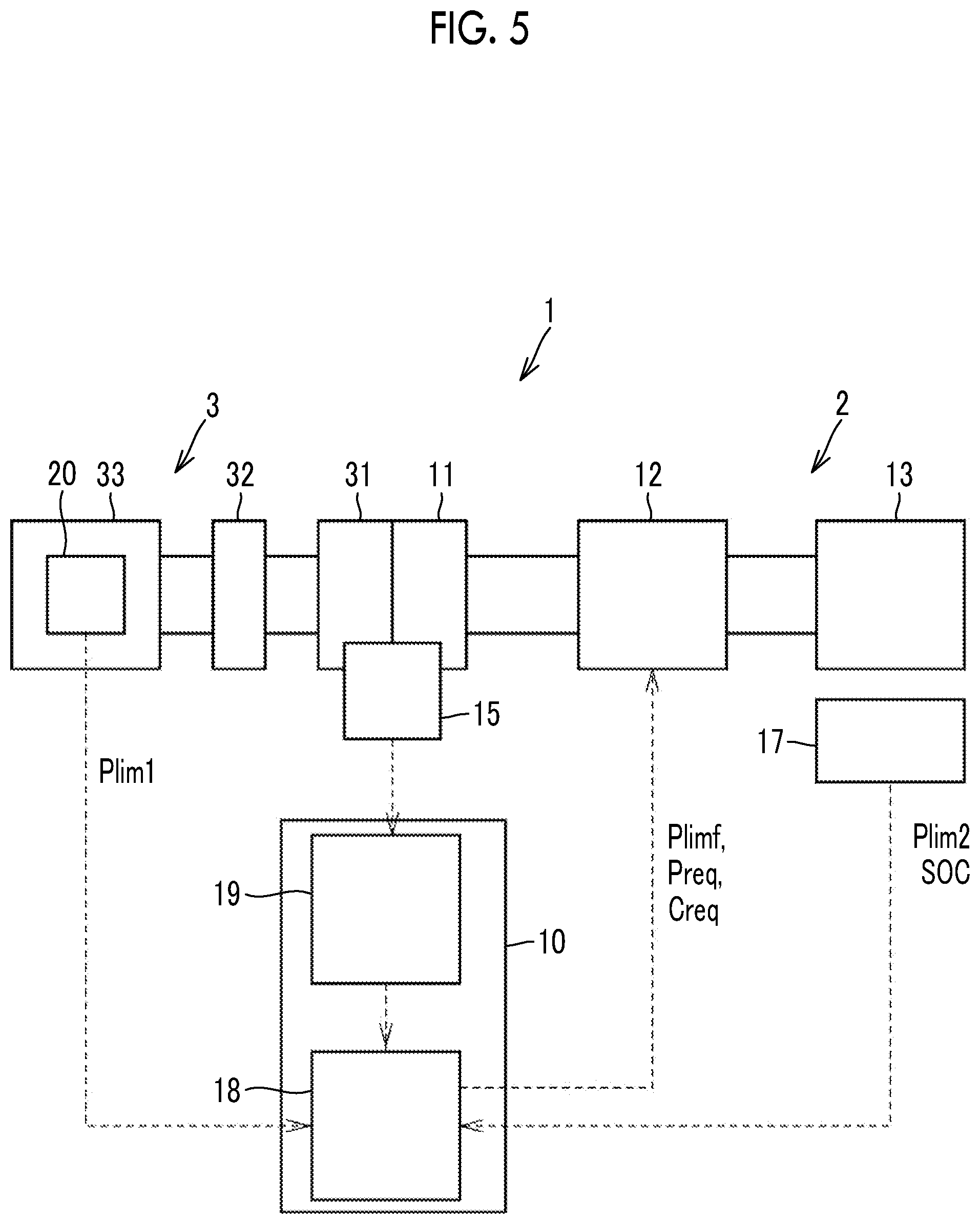 Patent US11787300 Figure 5 – Vehicle and charging system