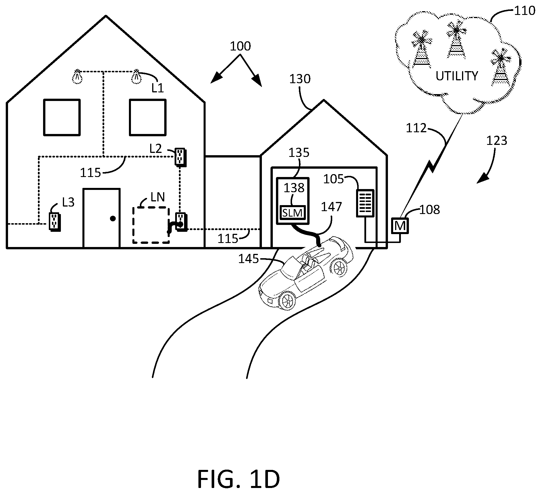 Patent US11787304 Figure 3 – Smart load management apparatus and system for electric vehicle charging