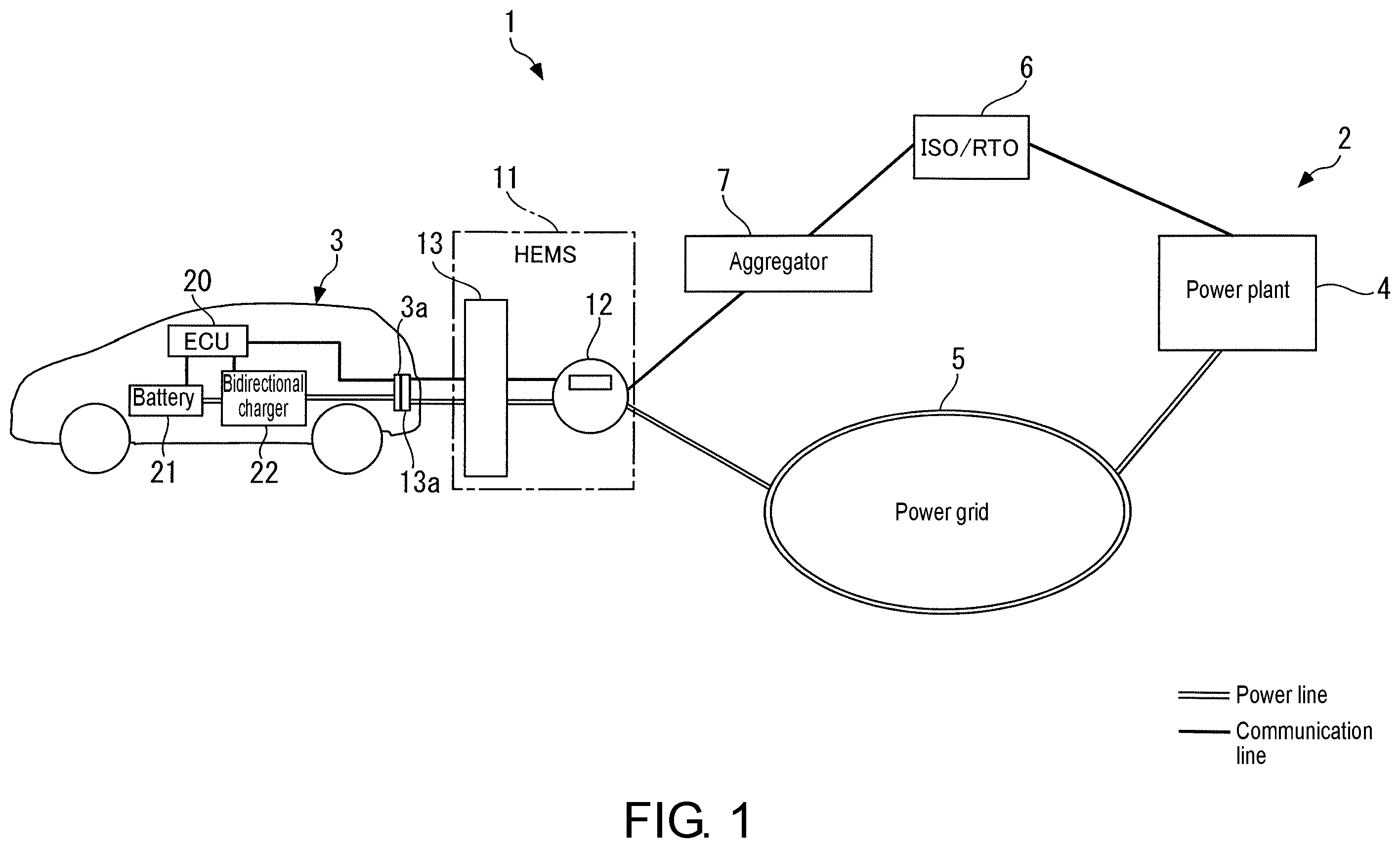 Patent US11787308 Figure 1 – Battery temperature control device of electric vehicle