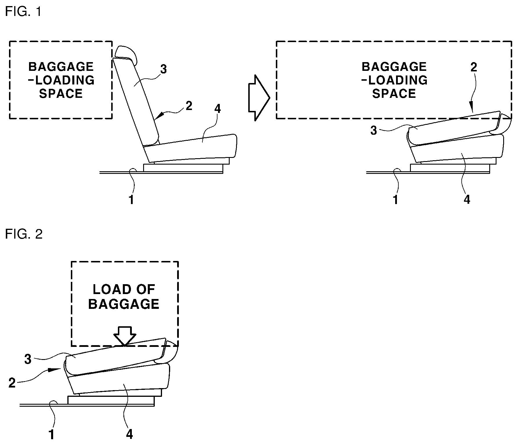 Patent US11787316 Figure 1 – Vehicular seat apparatus