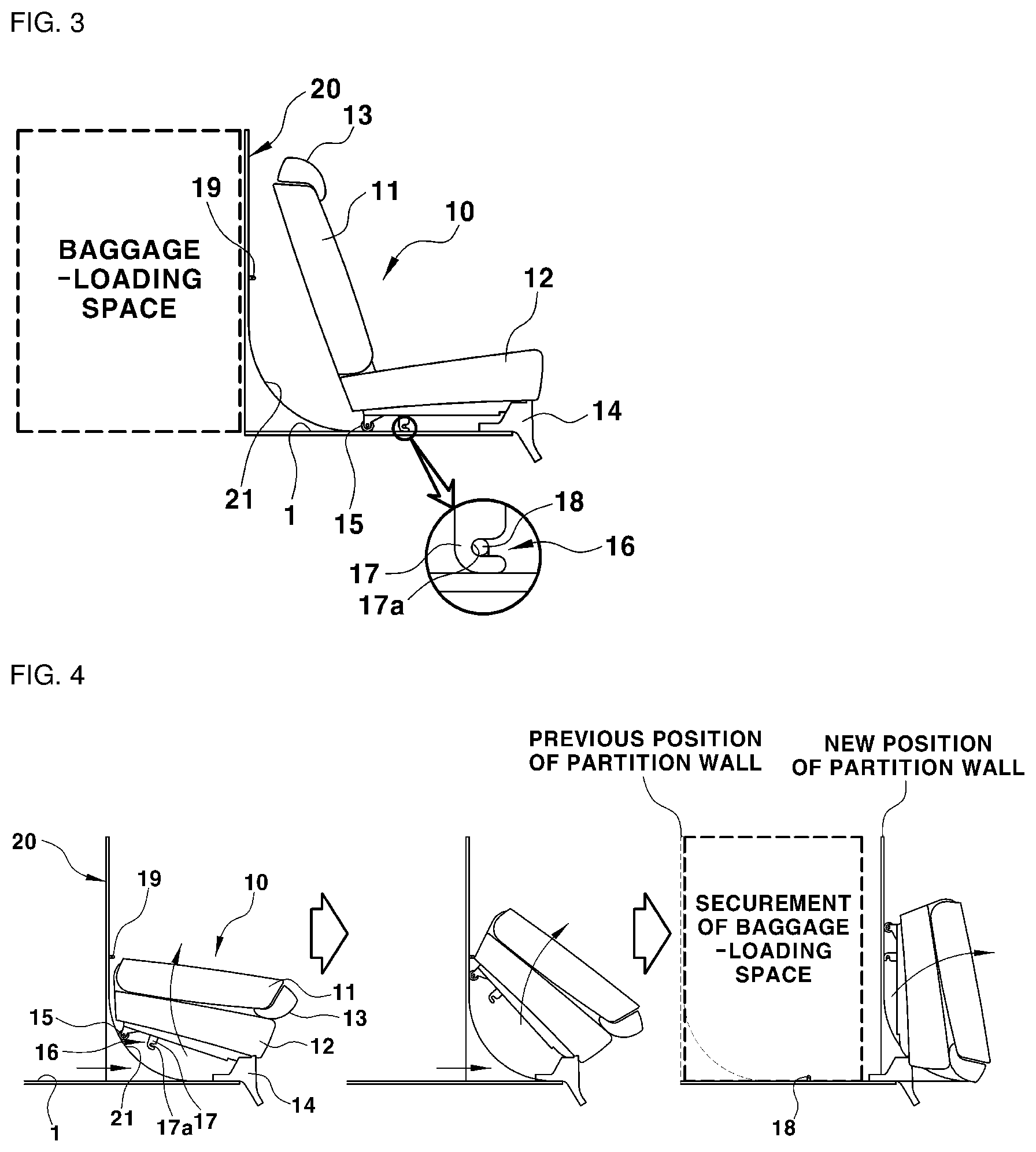 Patent US11787316 Figure 2 – Vehicular seat apparatus