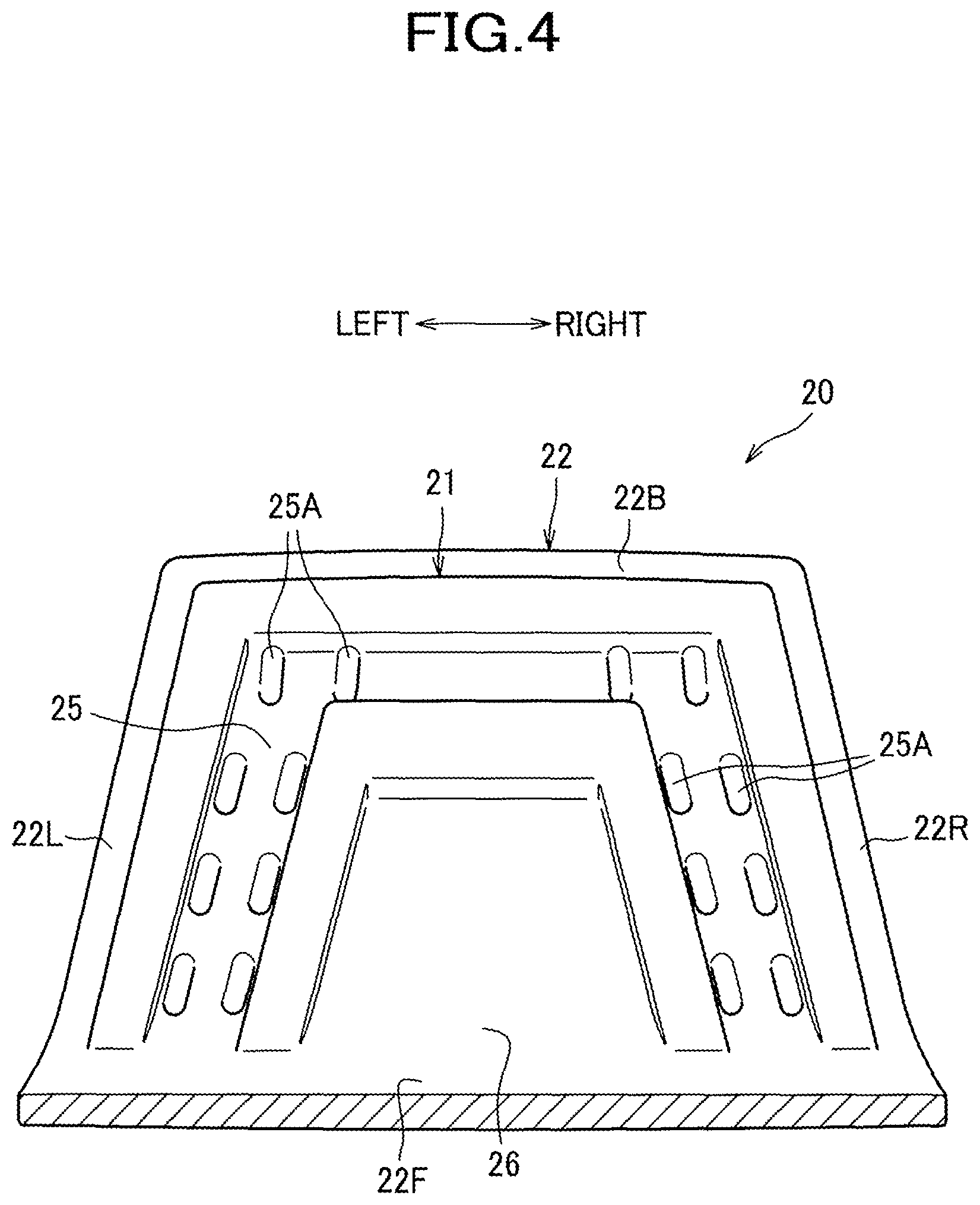 Patent US11787317 Figure 4 – Seat with air vent
