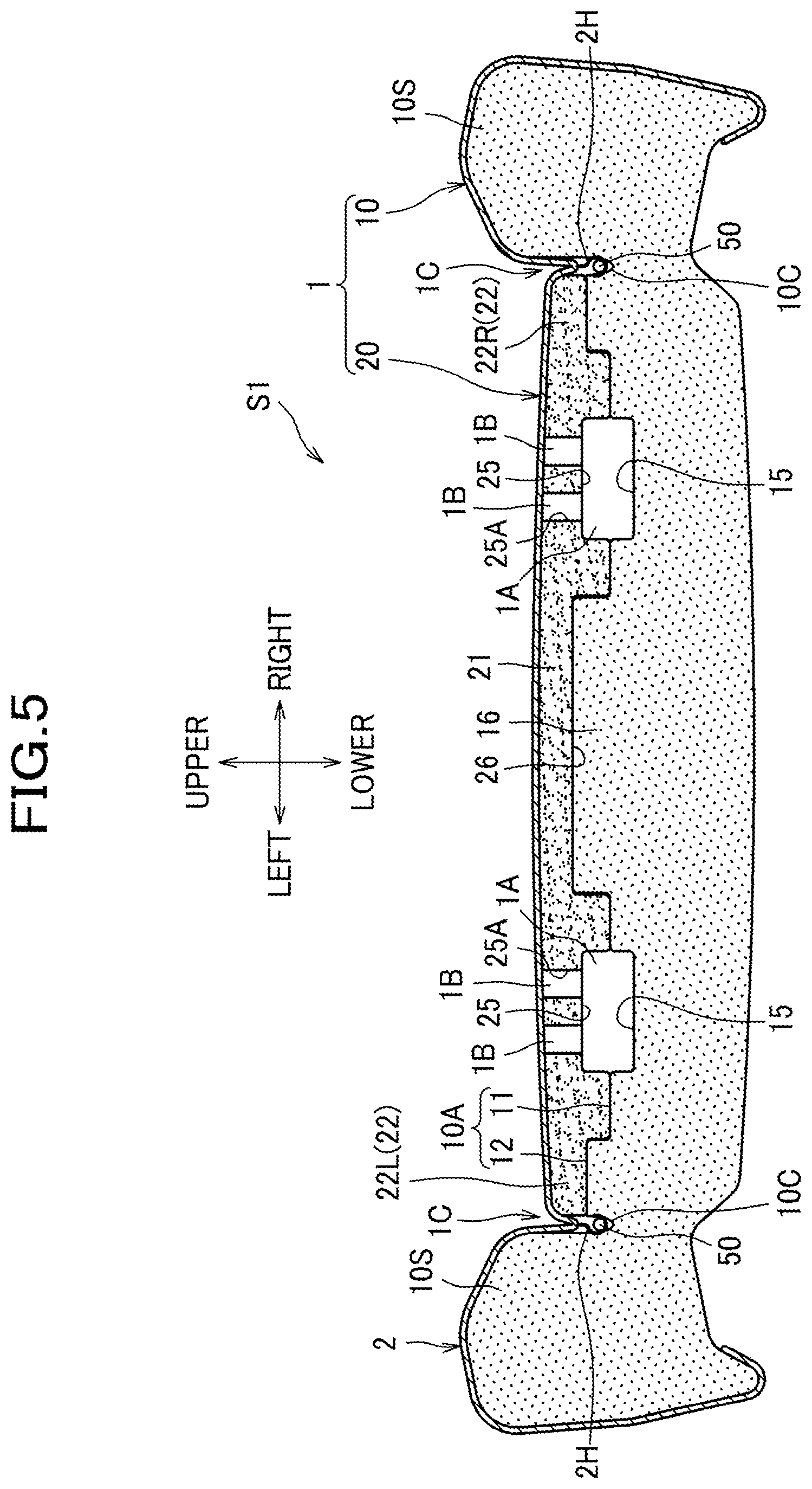 Patent US11787317 Figure 5 – Seat with air vent