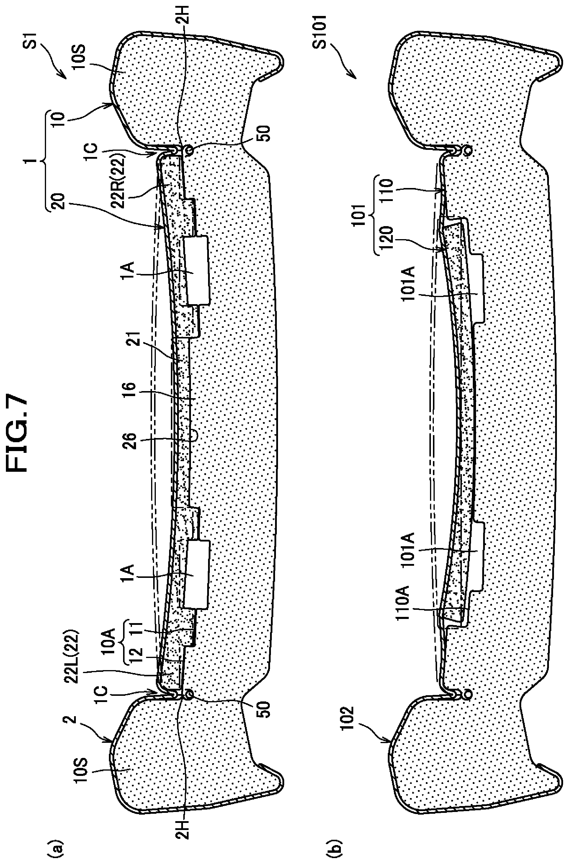 Patent US11787317 Figure 7 – Seat with air vent