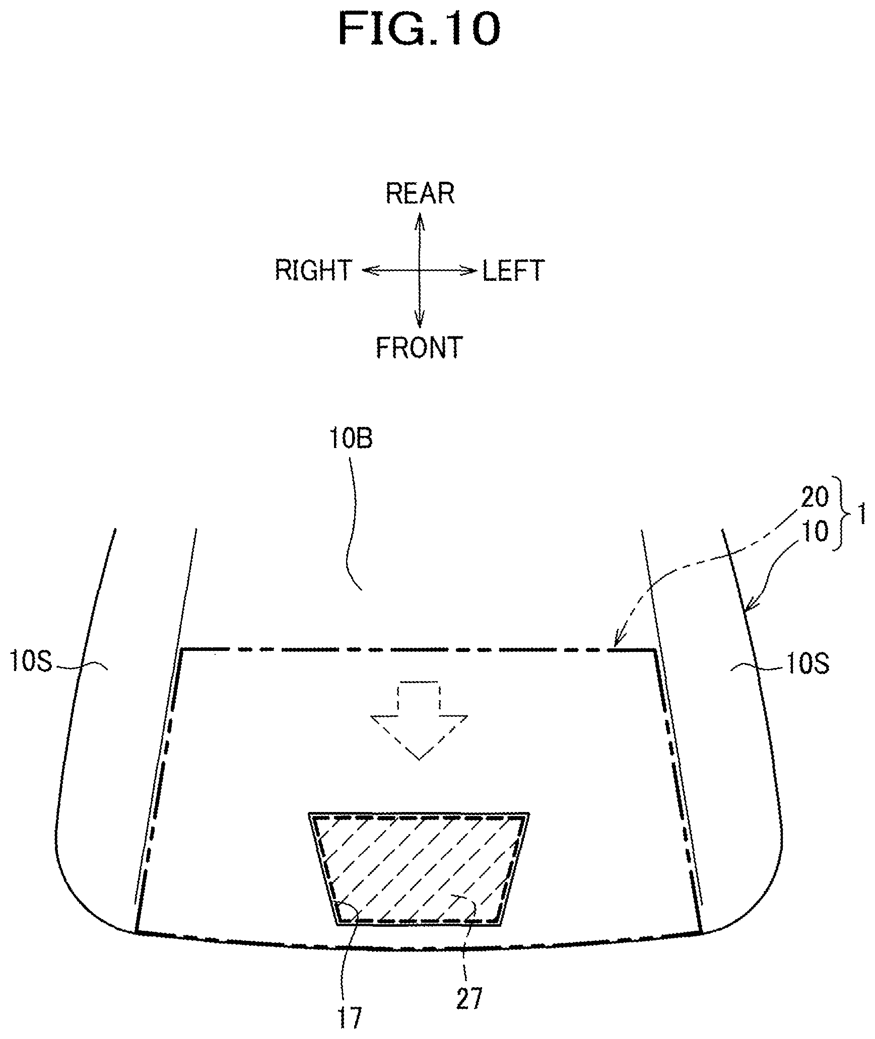 Patent US11787317 Figure 10 – Seat with air vent